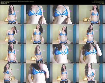 ohnicoleshine — 8 minute Chaturbate female cam show recording, 480p, May 9, 2020
