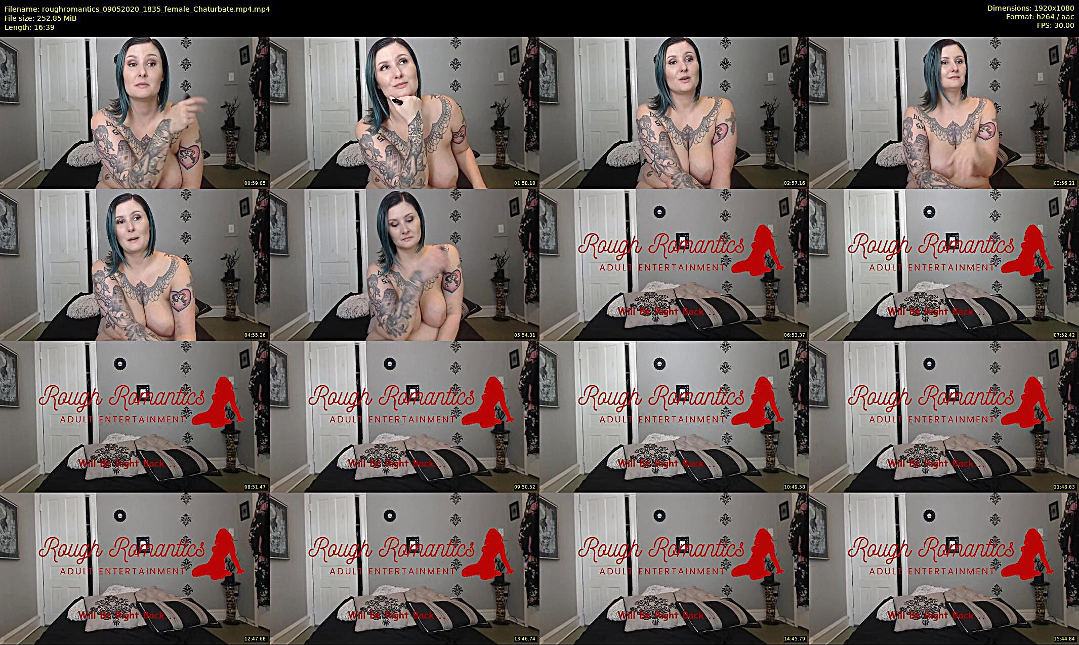 roughromantics — 17 minute Chaturbate couple cam show recording, 1080p, May 9, 2020