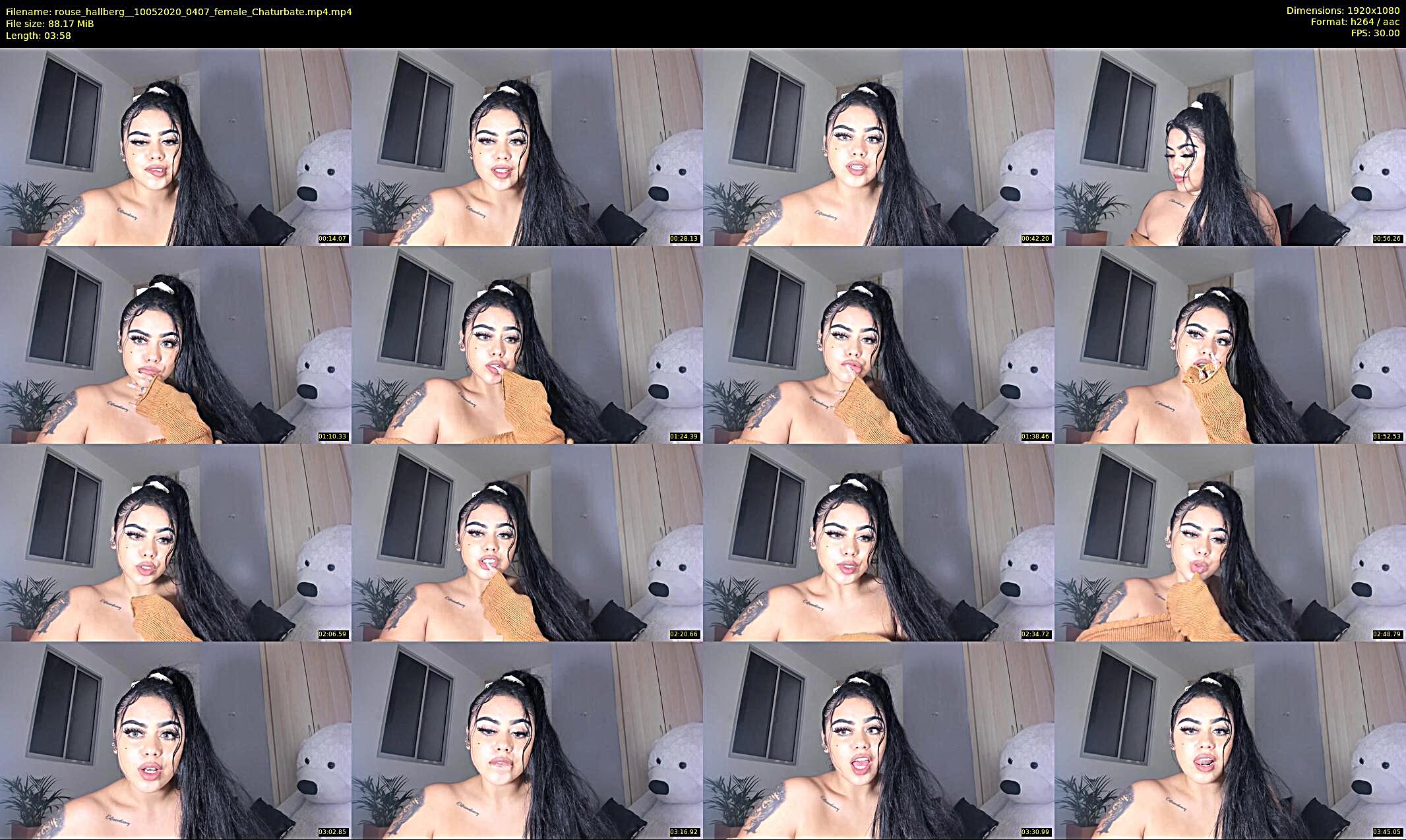 rouse_hallberg_ — 4 minute Chaturbate female cam show recording, 1080p, May 10, 2020