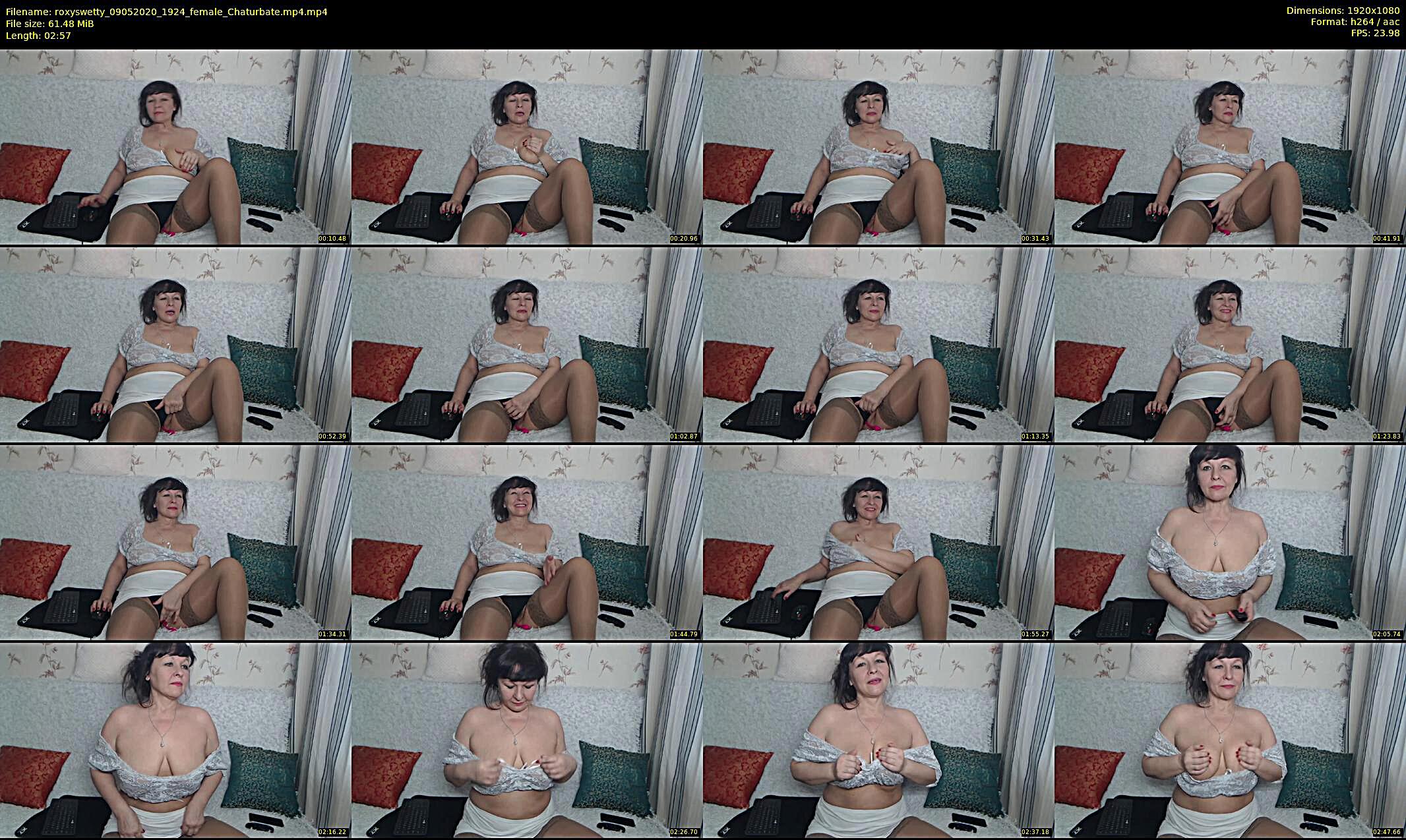 roxyswetty — 3 minute Chaturbate female cam show recording, 1080p, May 9, 2020