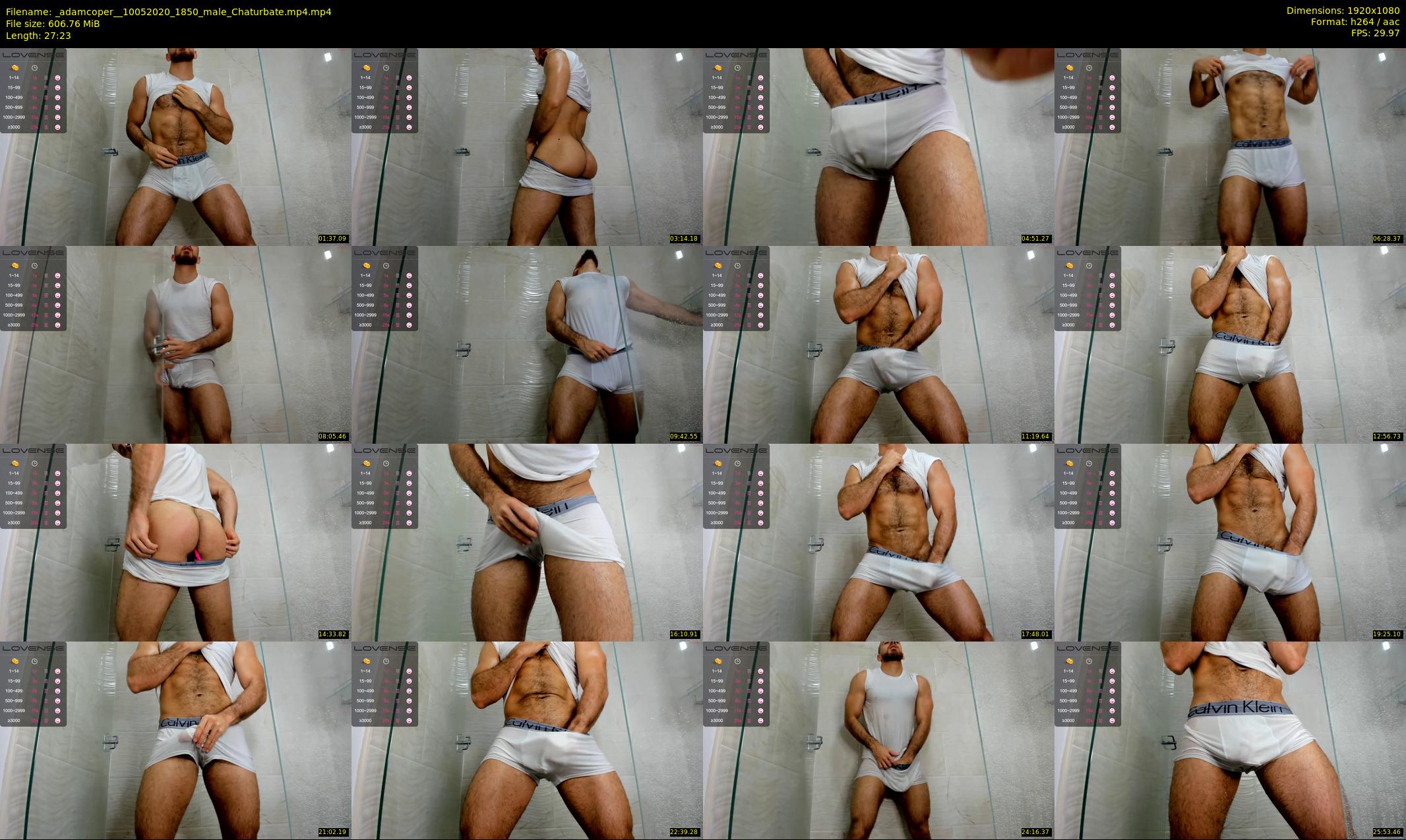 _adamcoper_ — 28 minute Chaturbate male cam show recording, 1080p, May 10, 2020