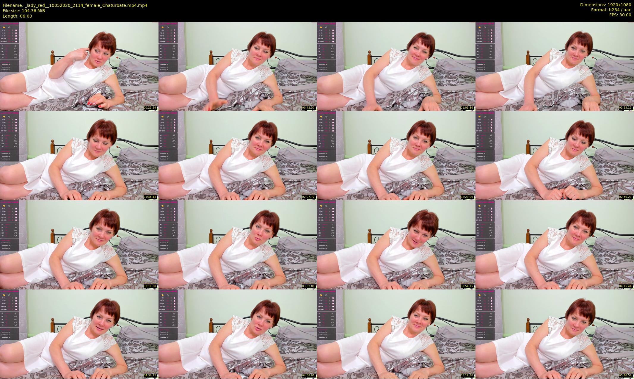 _lady_red_ — 6 minute Chaturbate female cam show recording, 1080p, May 10, 2020