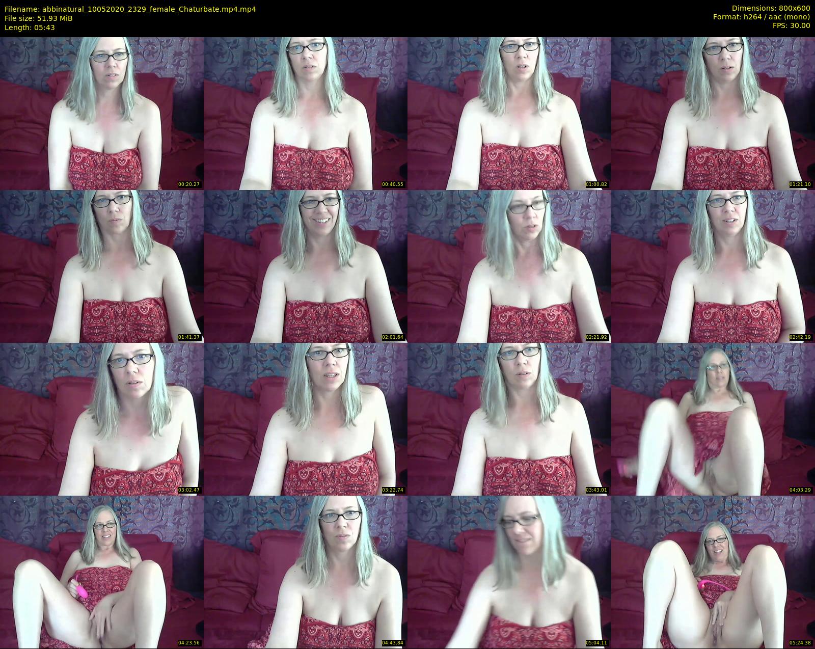 abbinatural — 6 minute Chaturbate female cam show recording, 480p, May 10, 2020