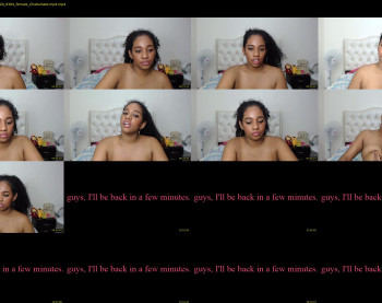 afrodita_smith08 — 19 minute Chaturbate female cam show recording, 720p, May 11, 2020
