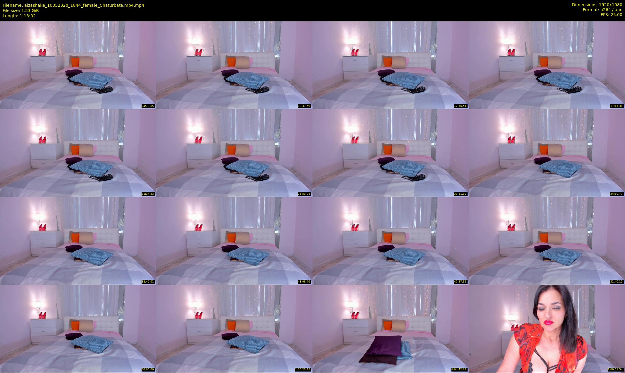 aizashake — 74 minute Chaturbate female cam show recording, 1080p, May 10, 2020