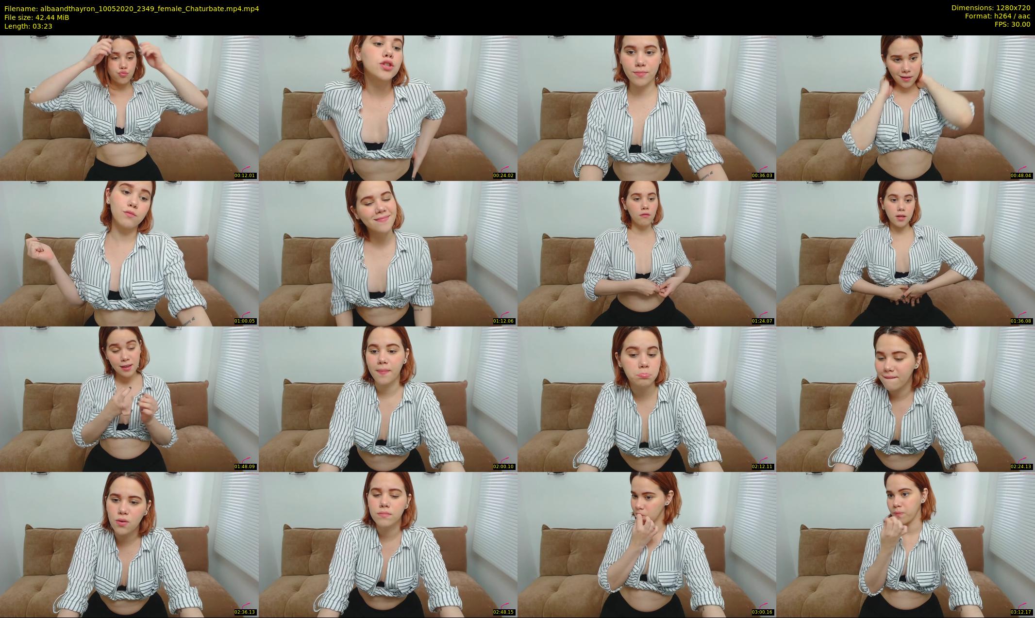 albaandthayron — 4 minute Chaturbate couple cam show recording, 720p, May 10, 2020