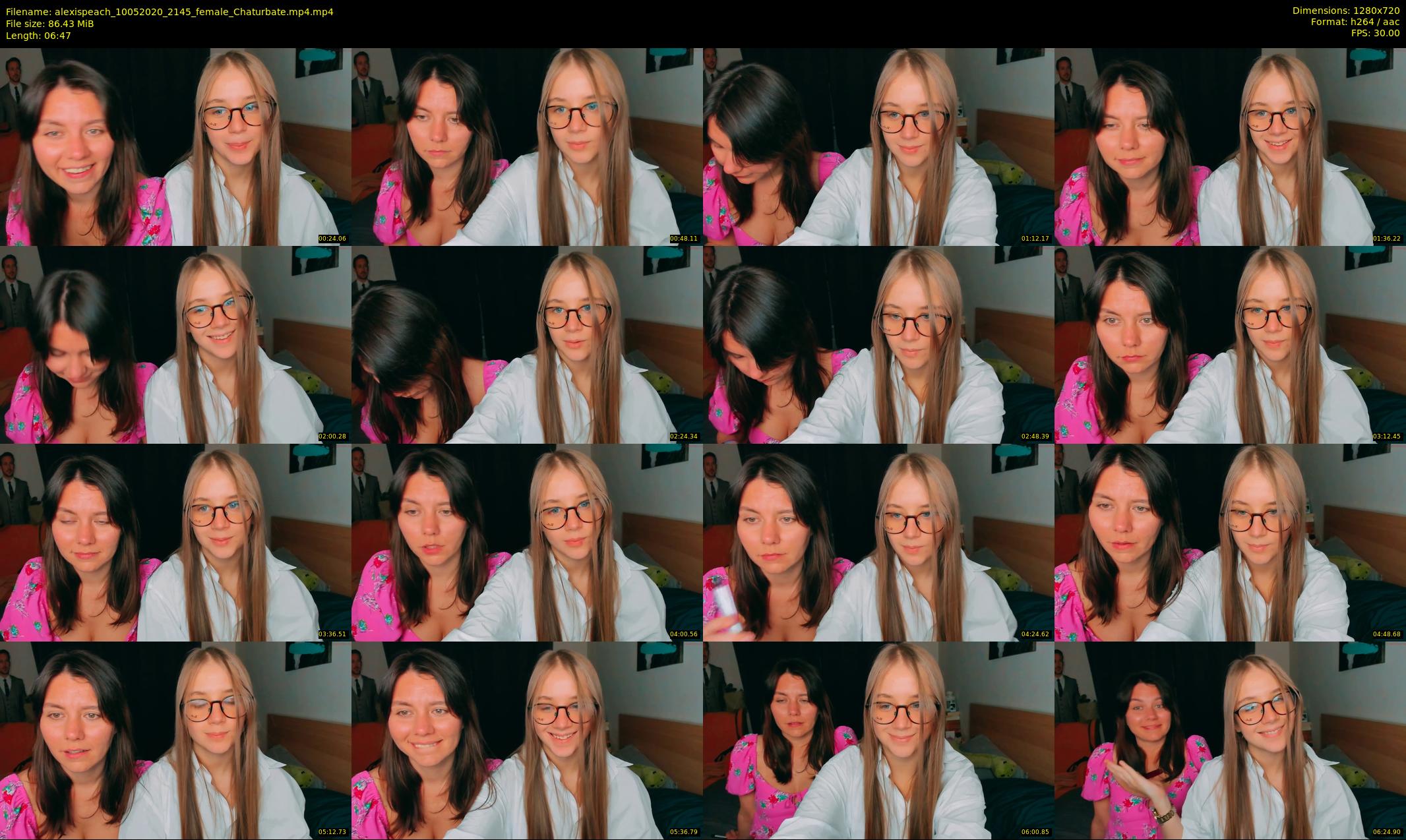alexispeach — 7 minute Chaturbate female cam show recording, 720p, May 10, 2020