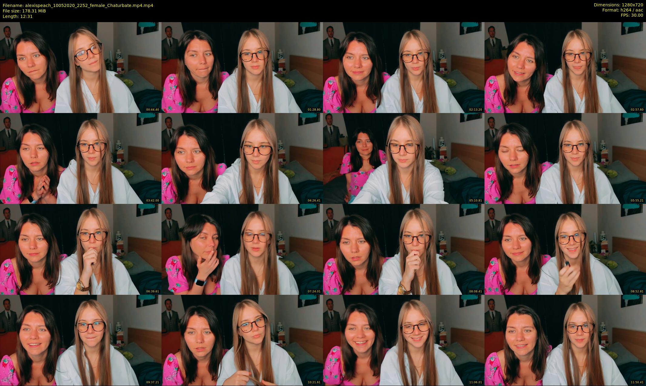 alexispeach — 13 minute Chaturbate female cam show recording, 720p, May 10, 2020