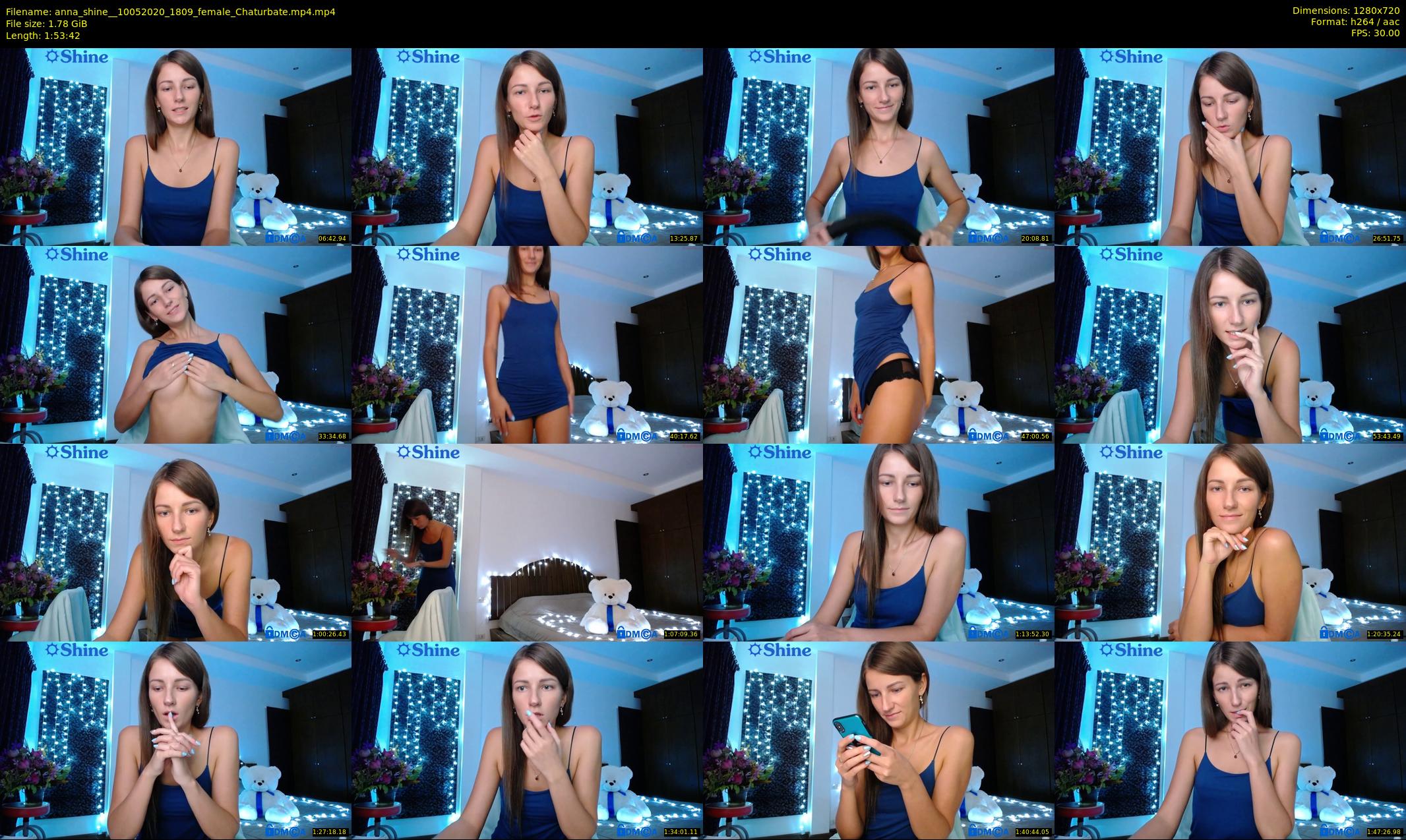 anna_shine_ — 114 minute Chaturbate female cam show recording, 720p, May 10, 2020