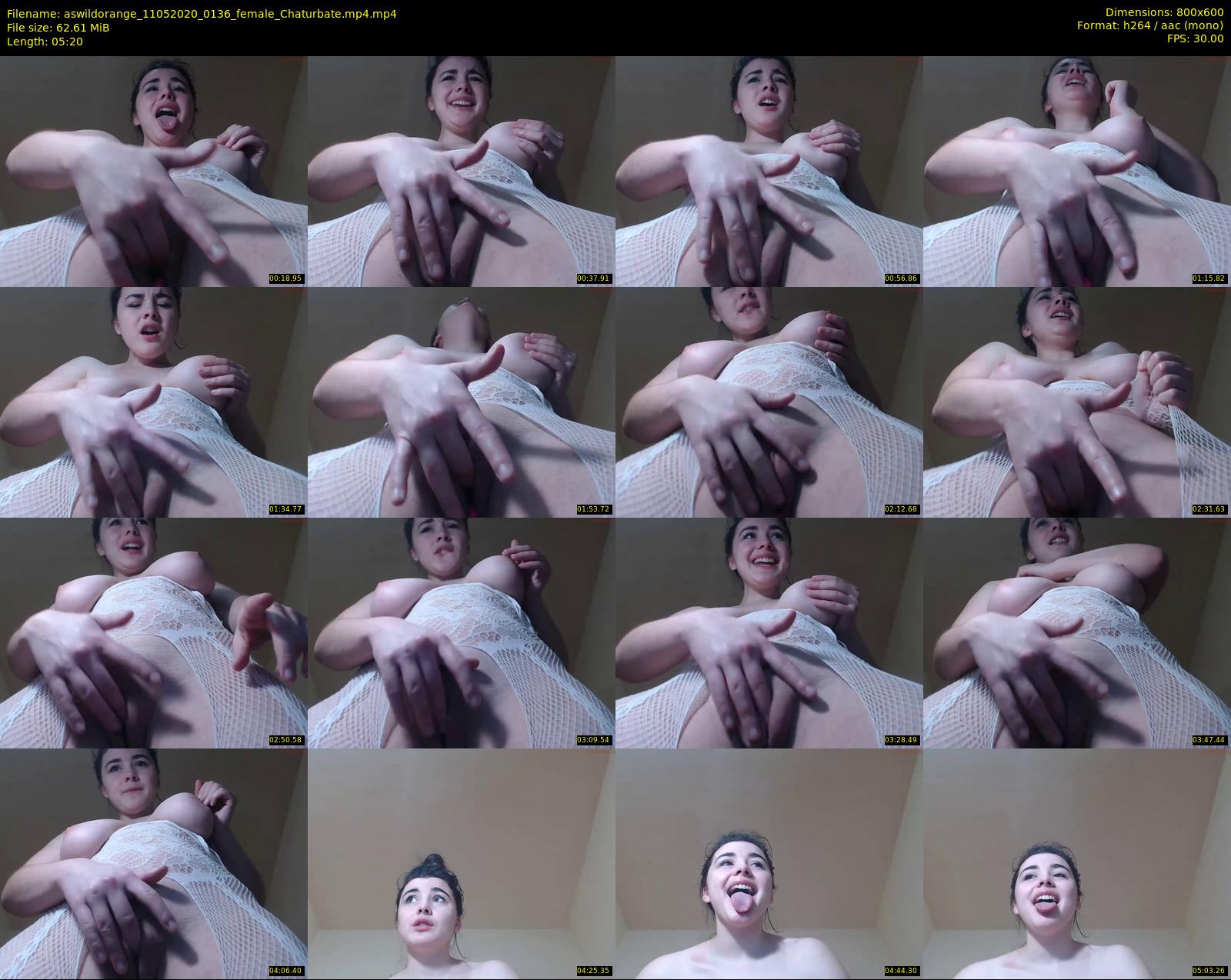 aswildorange — 6 minute Chaturbate female cam show recording, 480p, May 11, 2020