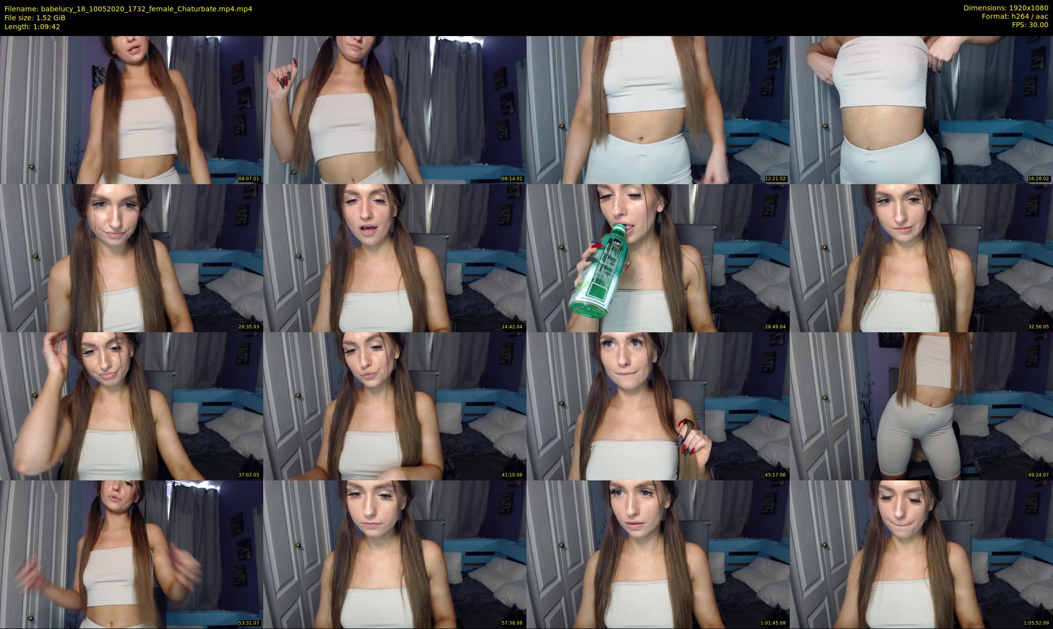 babelucy_18 — 70 minute Chaturbate female cam show recording, 1080p, May 10, 2020