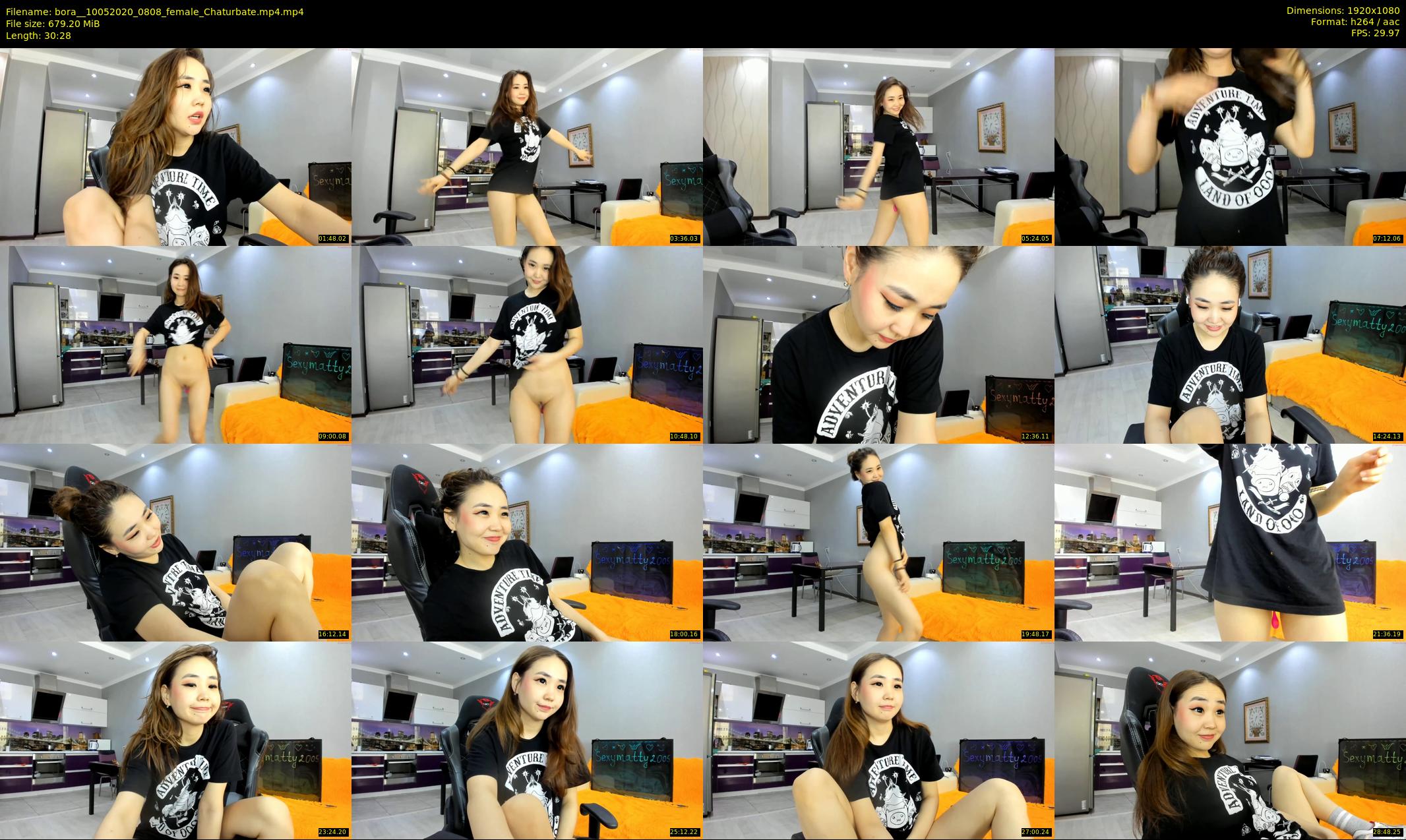 bora_ — 31 minute Chaturbate female cam show recording, 1080p, May 10, 2020