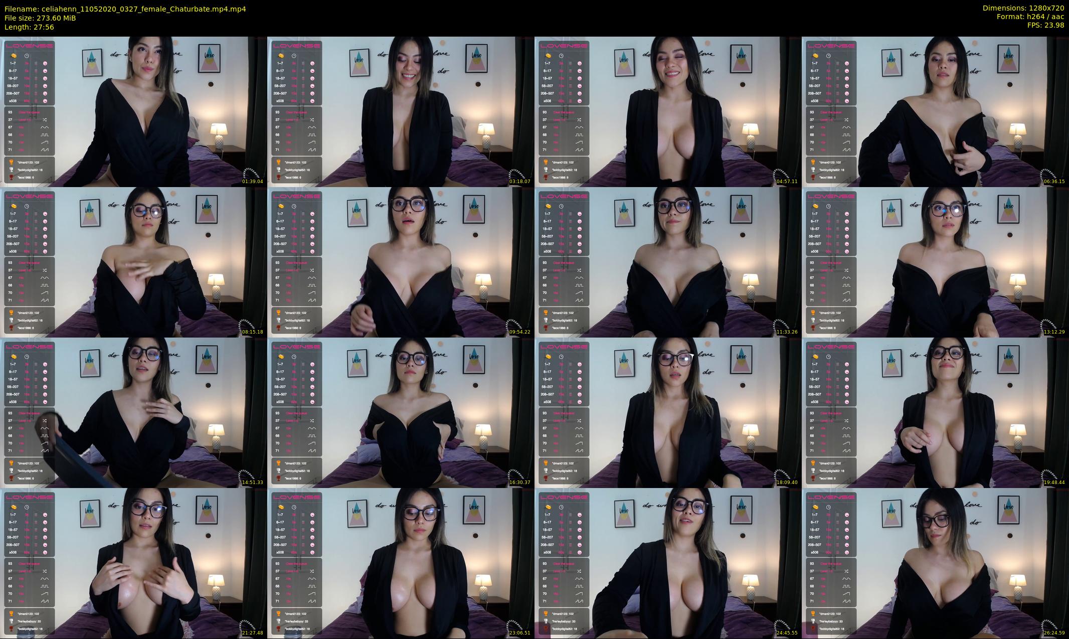 celiahenn — 28 minute Chaturbate female cam show recording, 720p, May 11, 2020