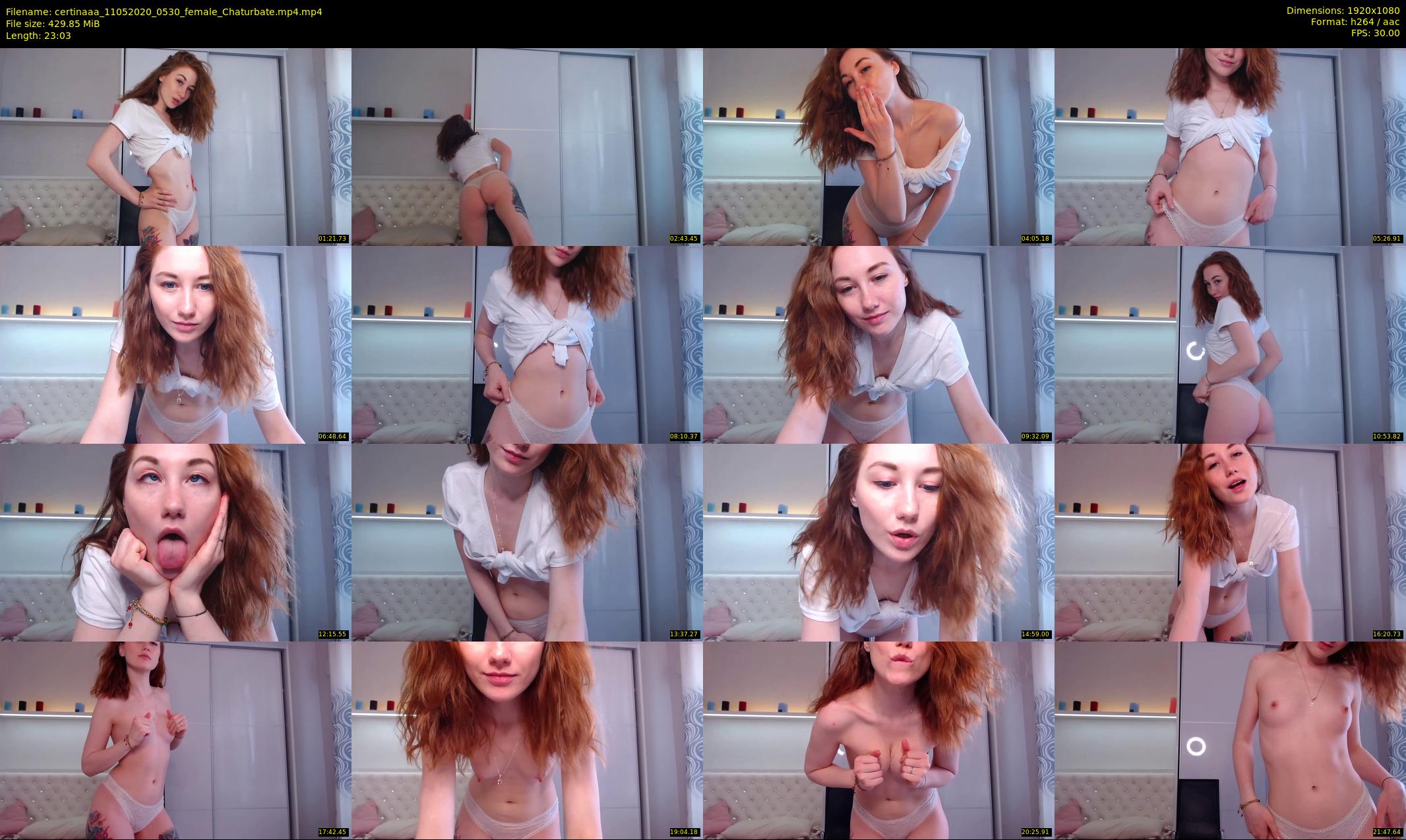 certinaaa — 24 minute Chaturbate female cam show recording, 1080p, May 11, 2020