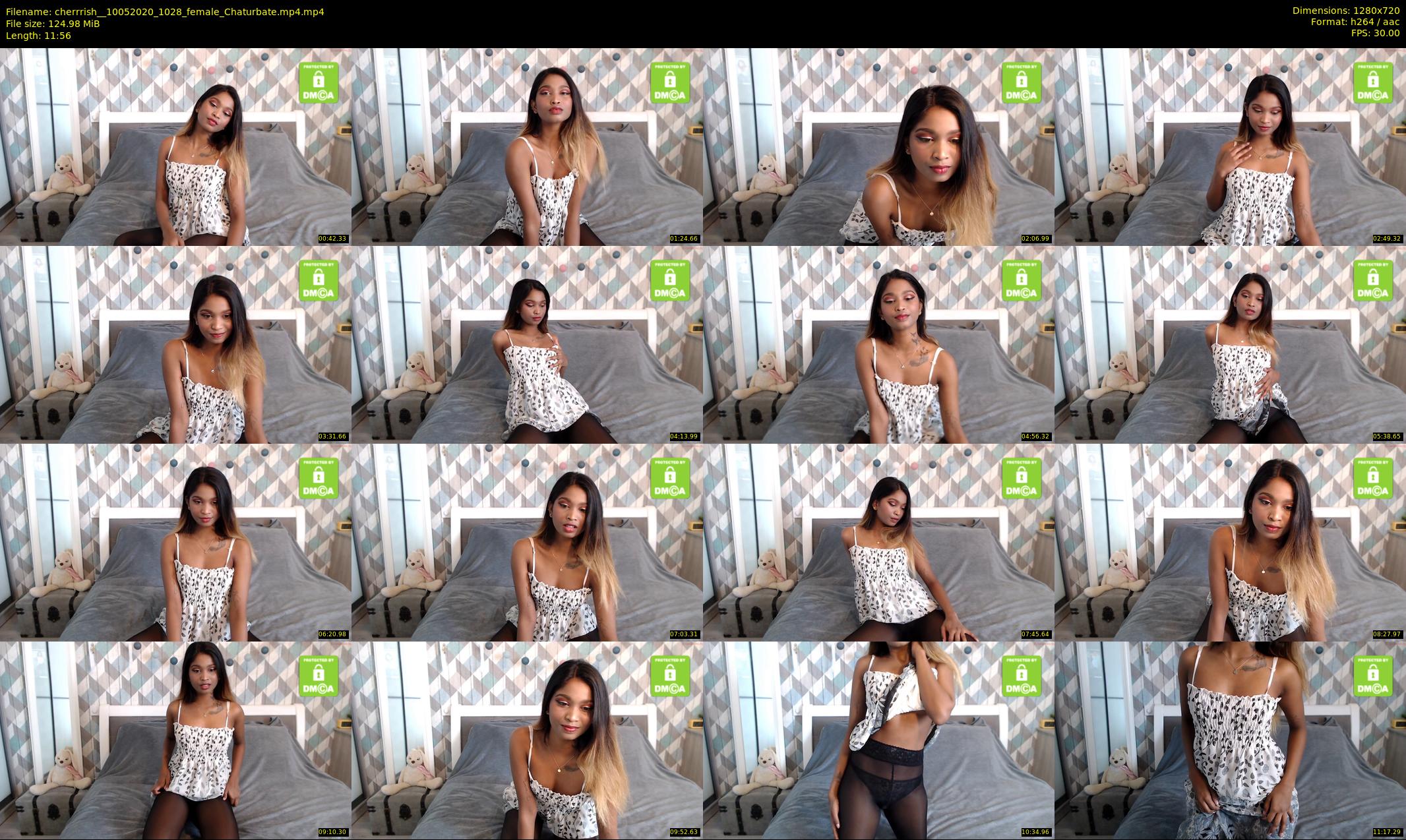 cherrrish_ — 12 minute Chaturbate female cam show recording, 720p, May 10, 2020