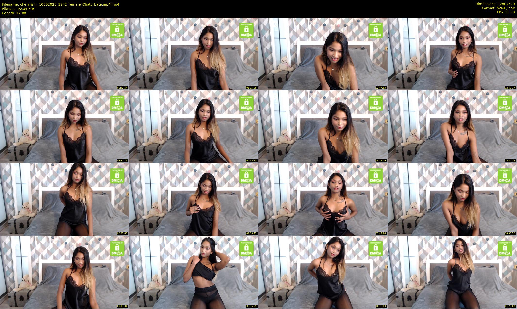 cherrrish_ — 12 minute Chaturbate female cam show recording, 720p, May 10, 2020