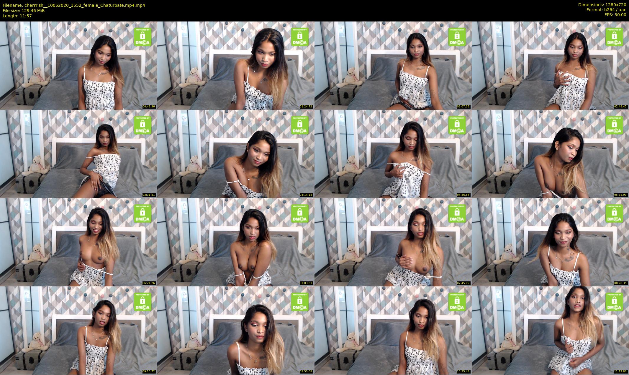 cherrrish_ — 12 minute Chaturbate female cam show recording, 720p, May 10, 2020