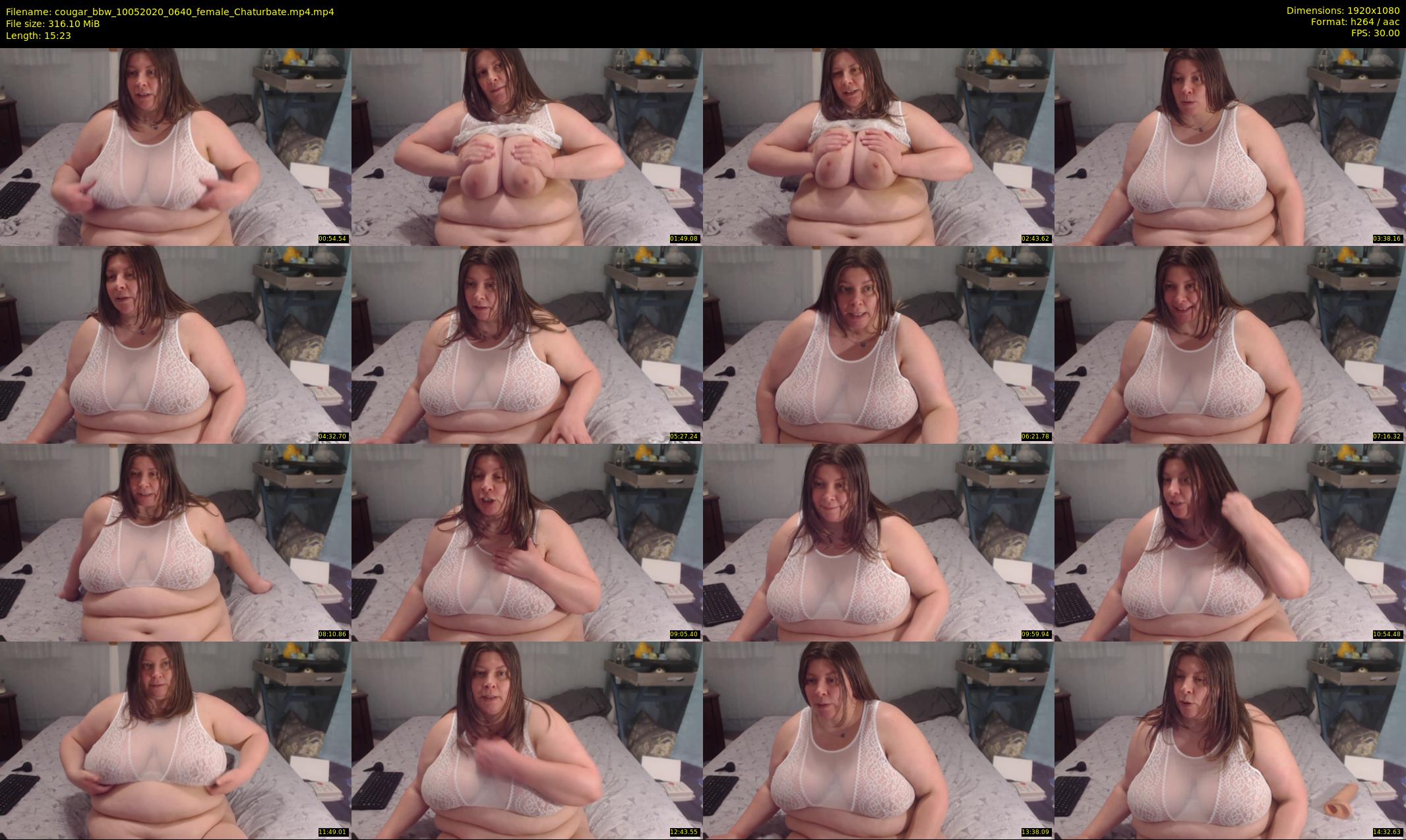 cougar_bbw — 16 minute Chaturbate female cam show recording, 1080p, May 10, 2020