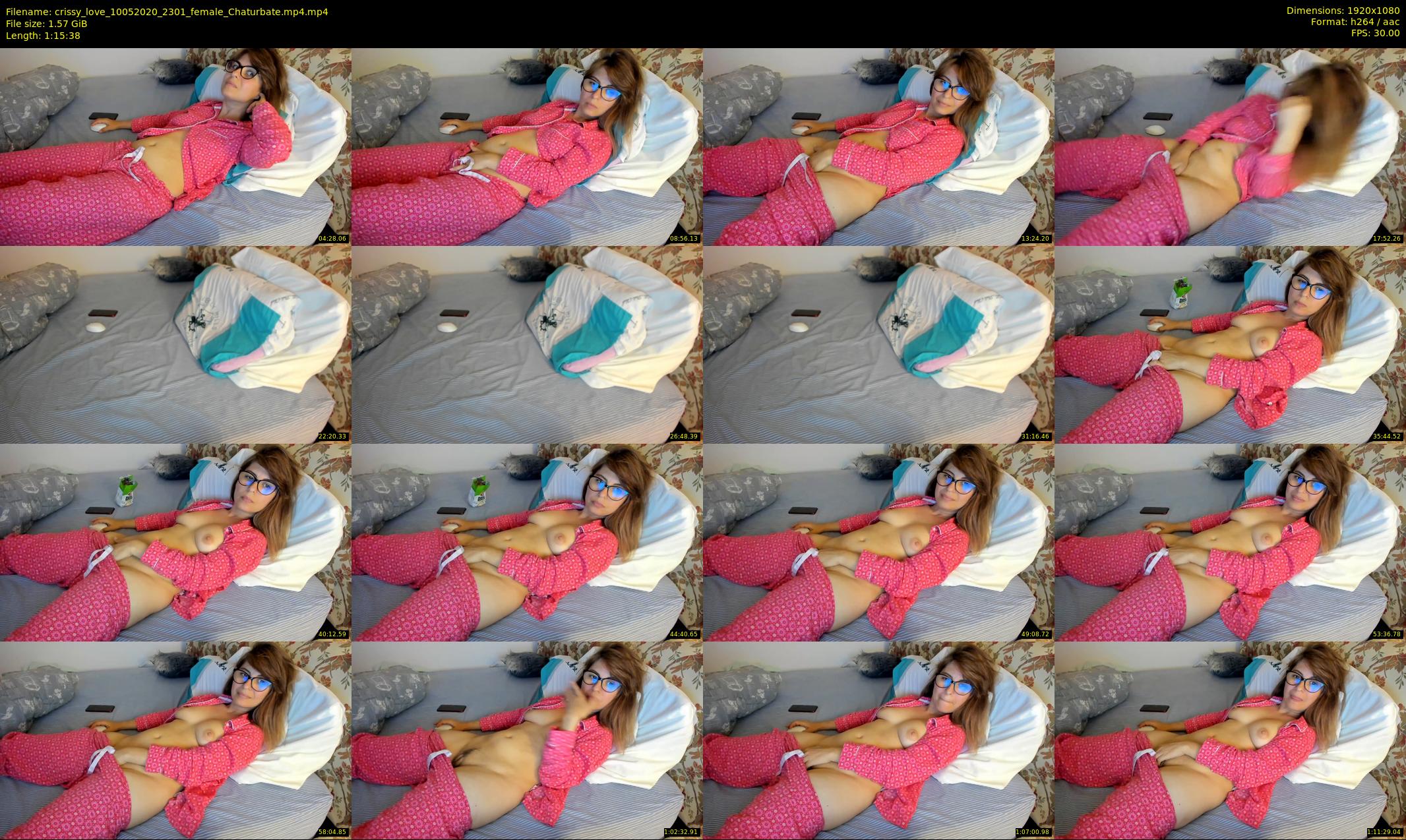 crissy_love — 76 minute Chaturbate female cam show recording, 1080p, May 10, 2020