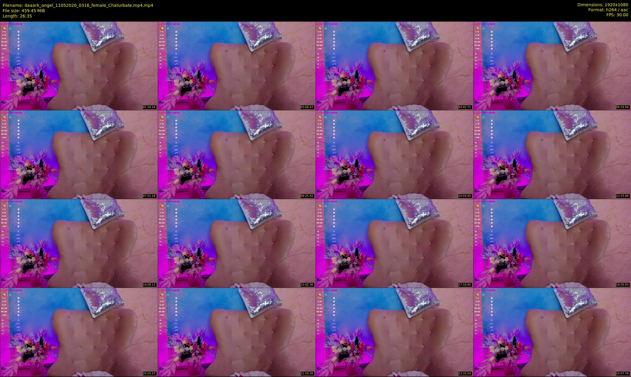 daaark_angel — 27 minute Chaturbate female cam show recording, 1080p, May 11, 2020