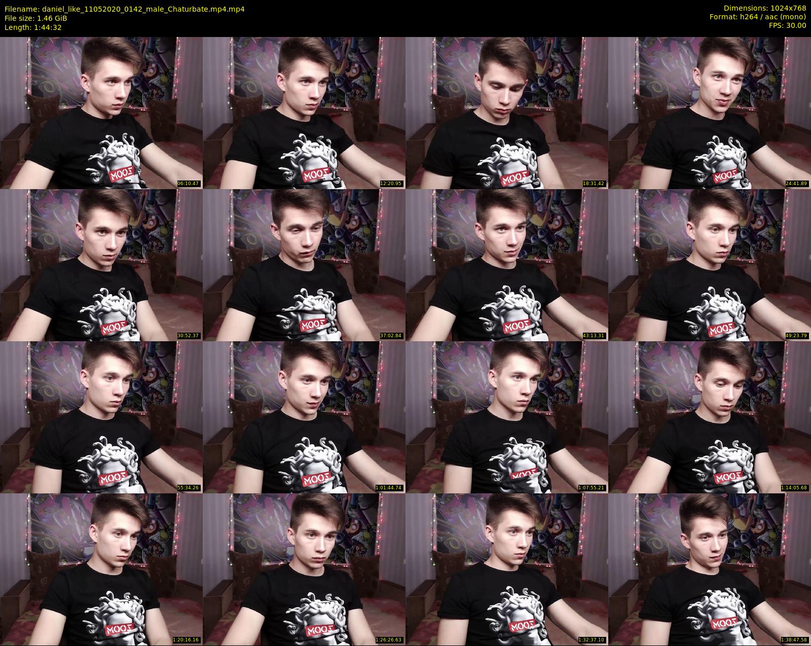 daniel_like — 105 minute Chaturbate male cam show recording, 720p, May 11, 2020