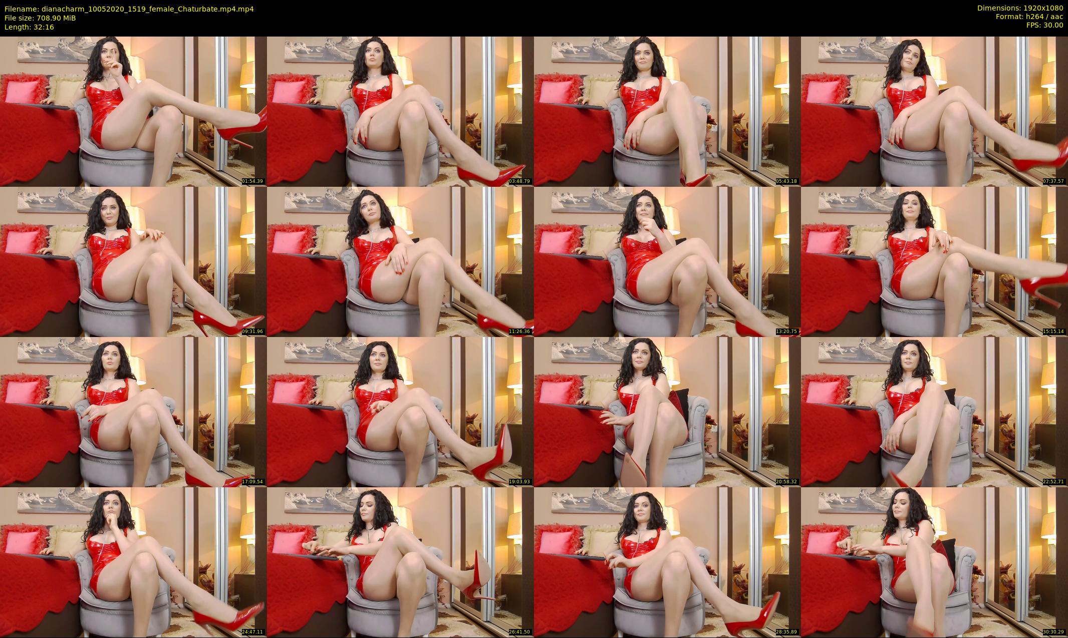 dianacharm — 33 minute Chaturbate female cam show recording, 1080p, May 10, 2020