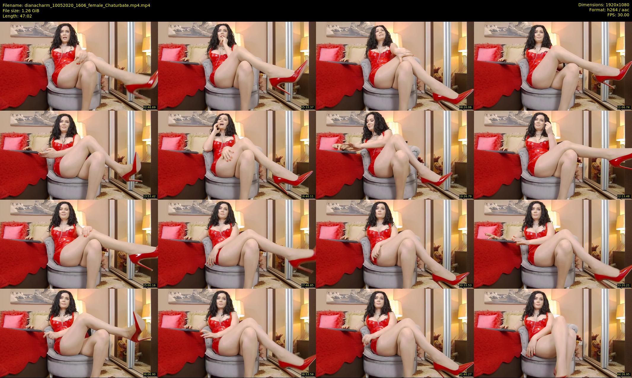 dianacharm — 48 minute Chaturbate female cam show recording, 1080p, May 10, 2020