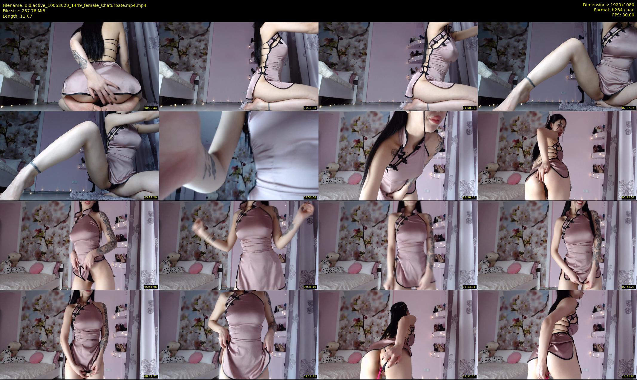 didiactive — 12 minute Chaturbate female cam show recording, 1080p, May 10, 2020