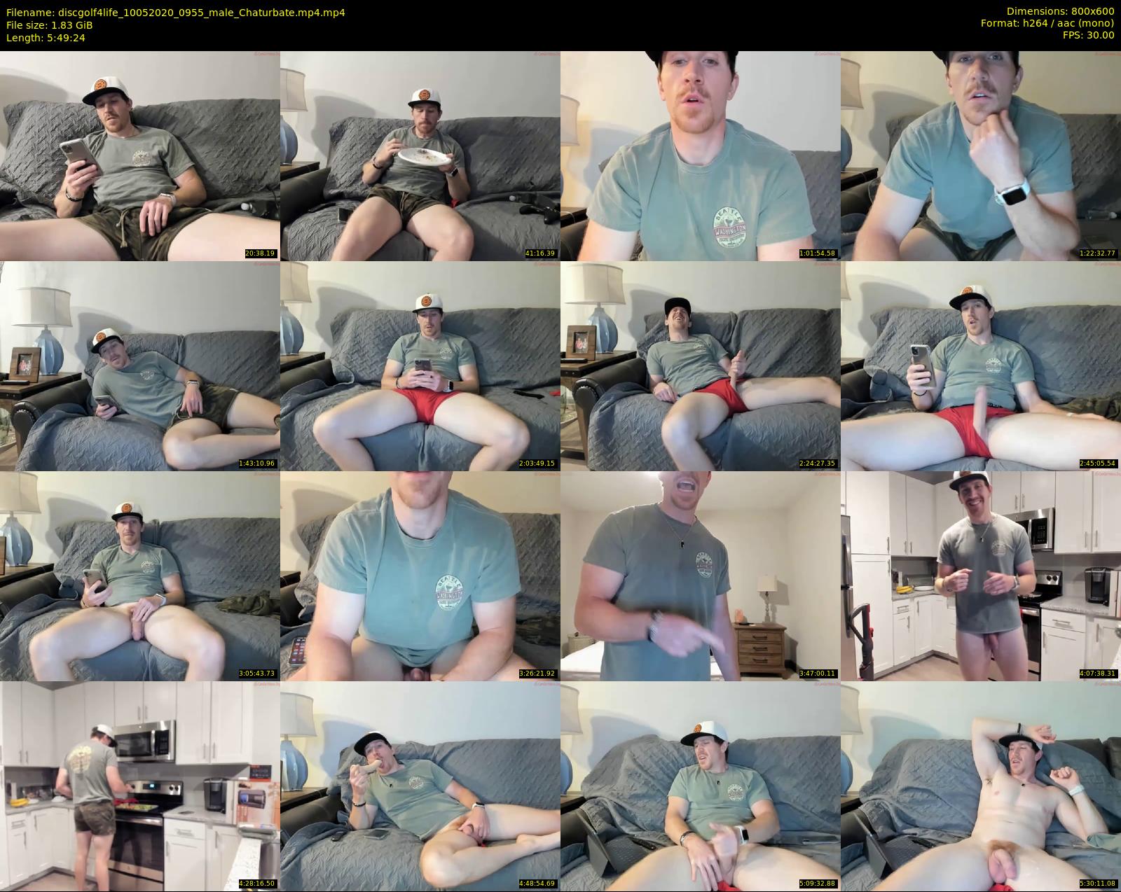discgolf4life — 350 minute Chaturbate male cam show recording, 480p, May 10, 2020