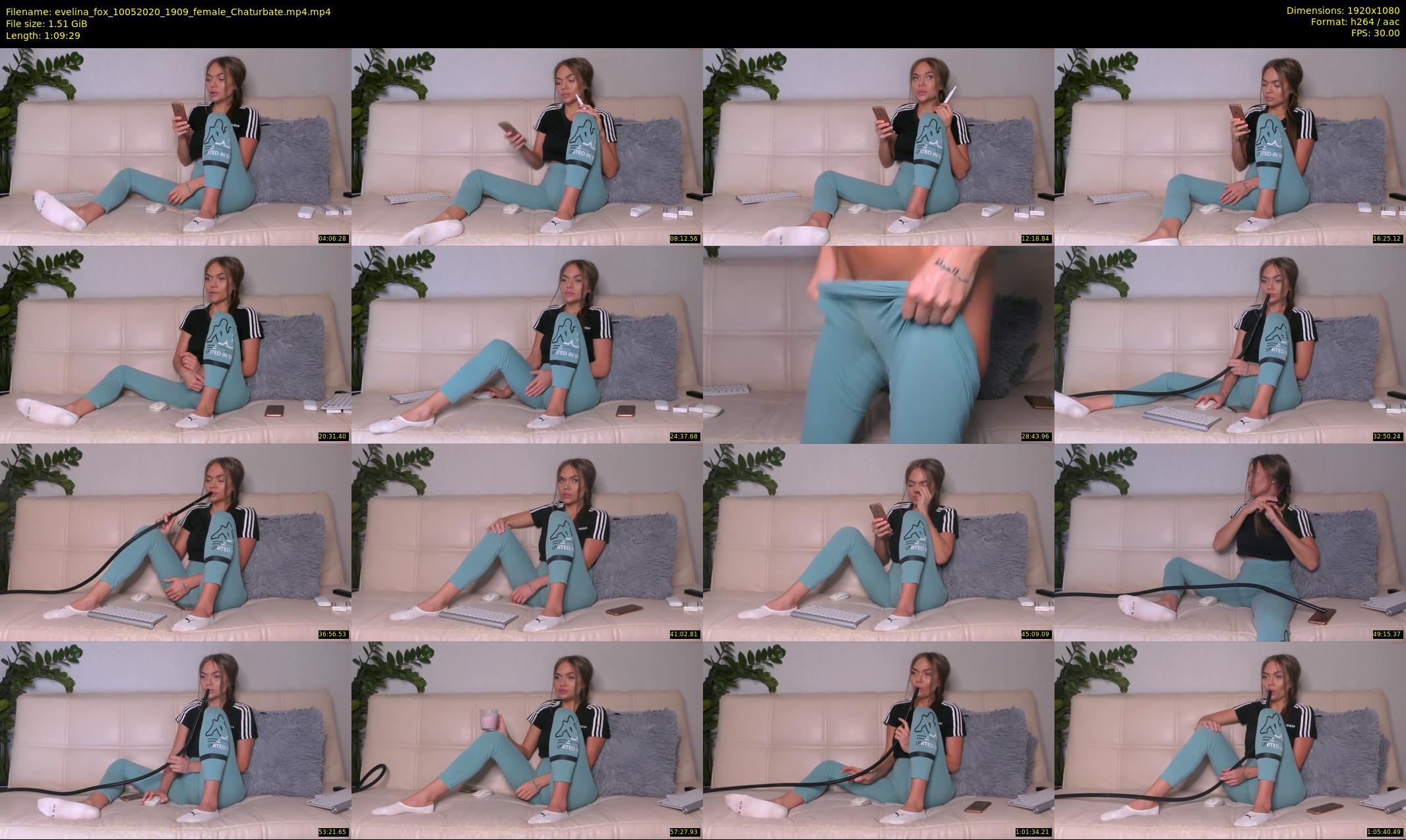 evelina_fox — 70 minute Chaturbate female cam show recording, 1080p, May 10, 2020