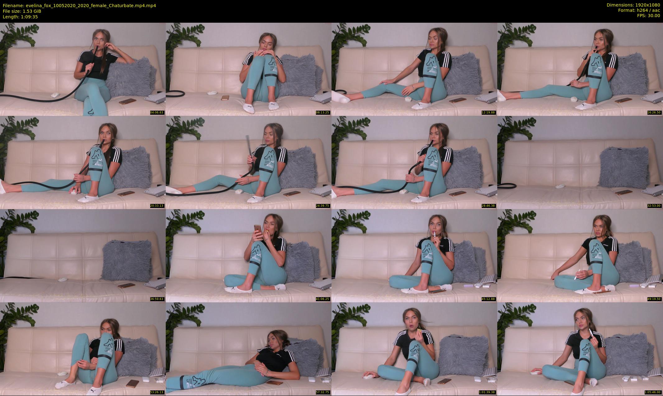 evelina_fox — 70 minute Chaturbate female cam show recording, 1080p, May 10, 2020
