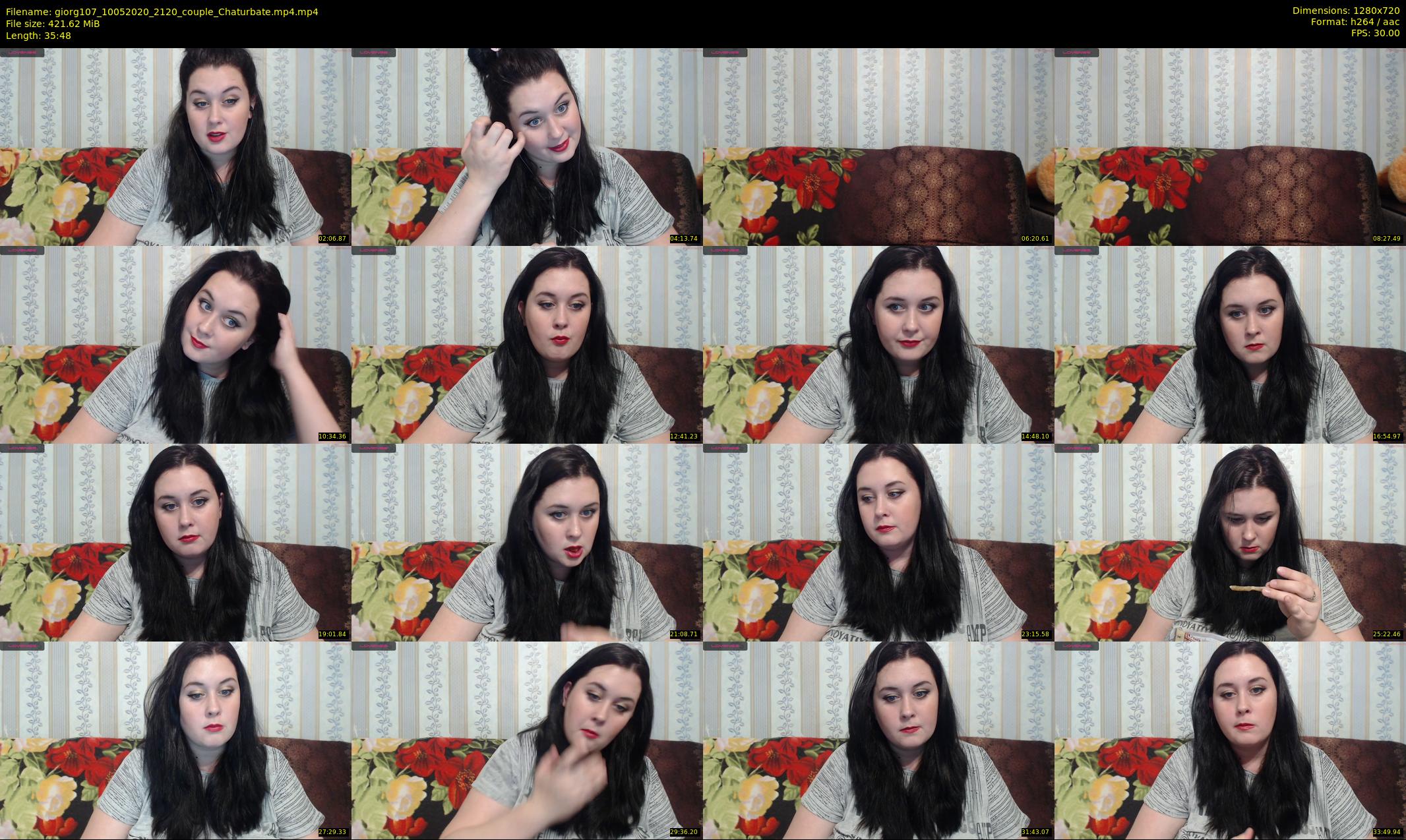 giorg107 — 36 minute Chaturbate couple cam show recording, 720p, May 10, 2020