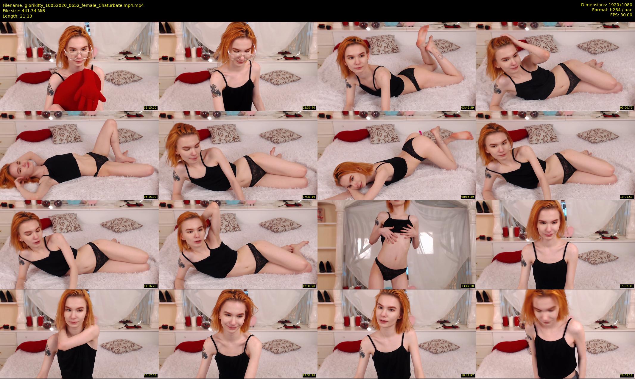 glorikitty — 22 minute Chaturbate female cam show recording, 1080p, May 10, 2020