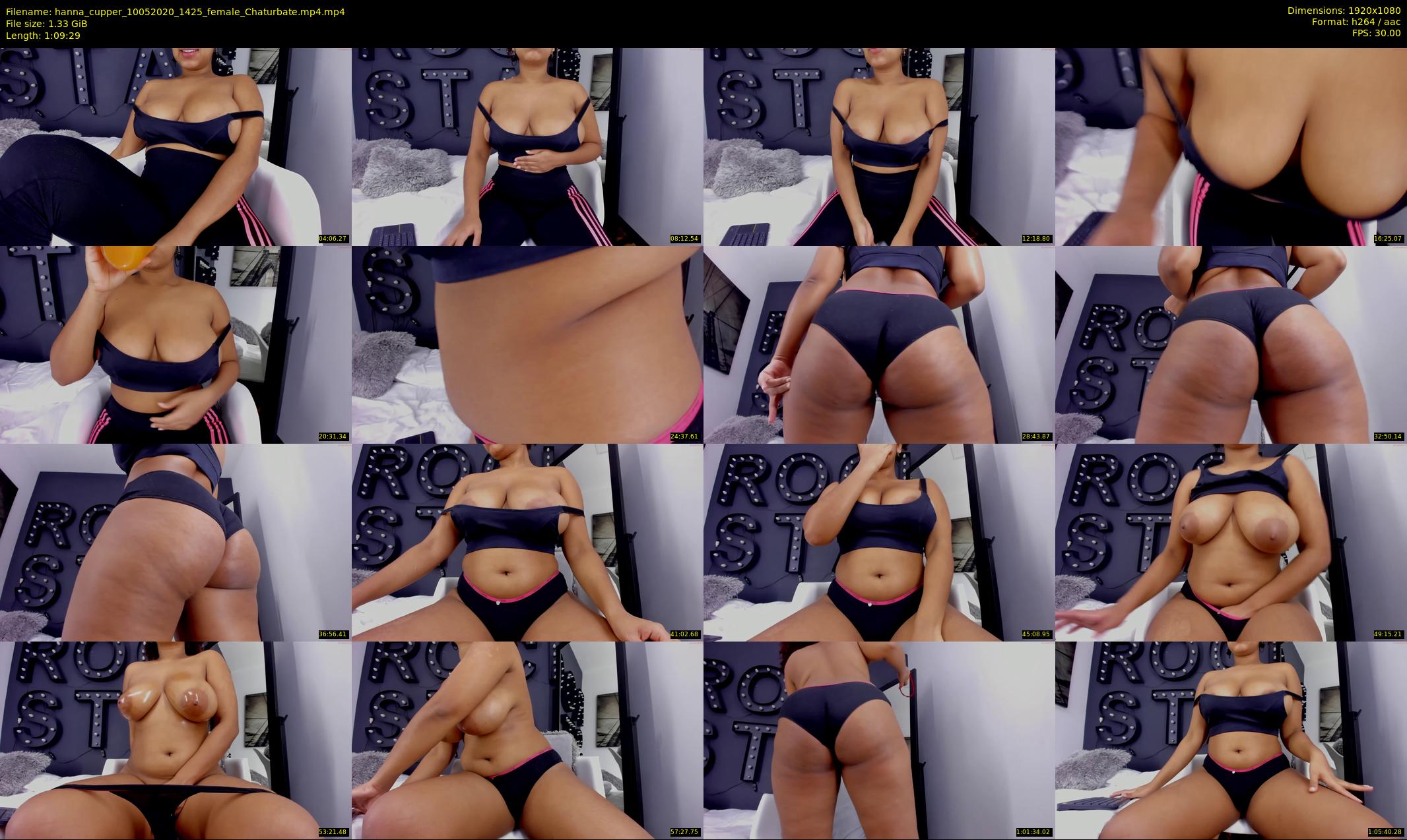 hanna_cupper — 70 minute Chaturbate female cam show recording, 1080p, May 10, 2020