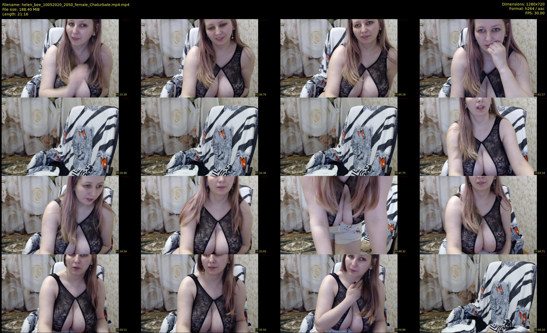 helen_bee — 22 minute Chaturbate female cam show recording, 720p, May 10, 2020