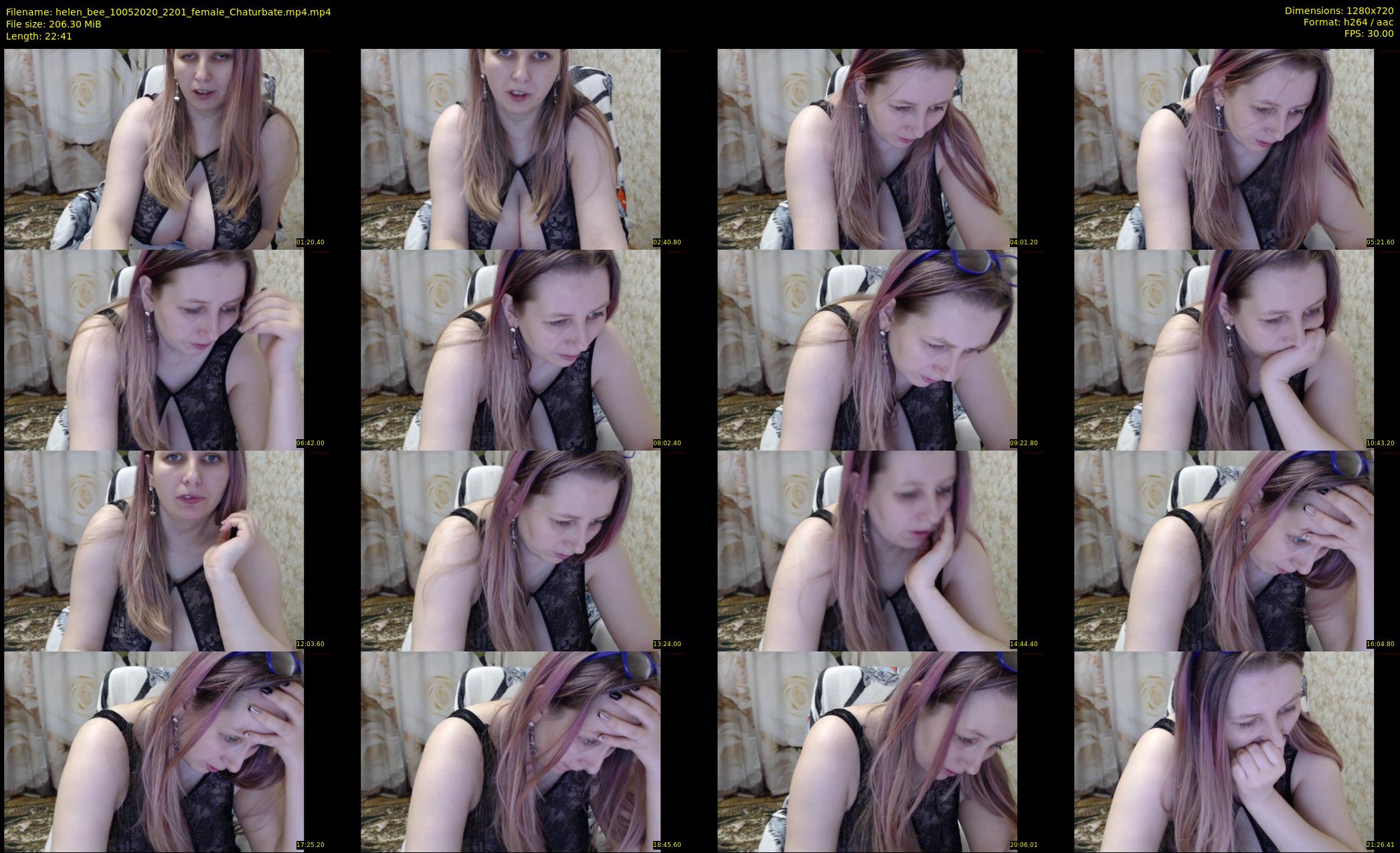 helen_bee — 23 minute Chaturbate female cam show recording, 720p, May 10, 2020