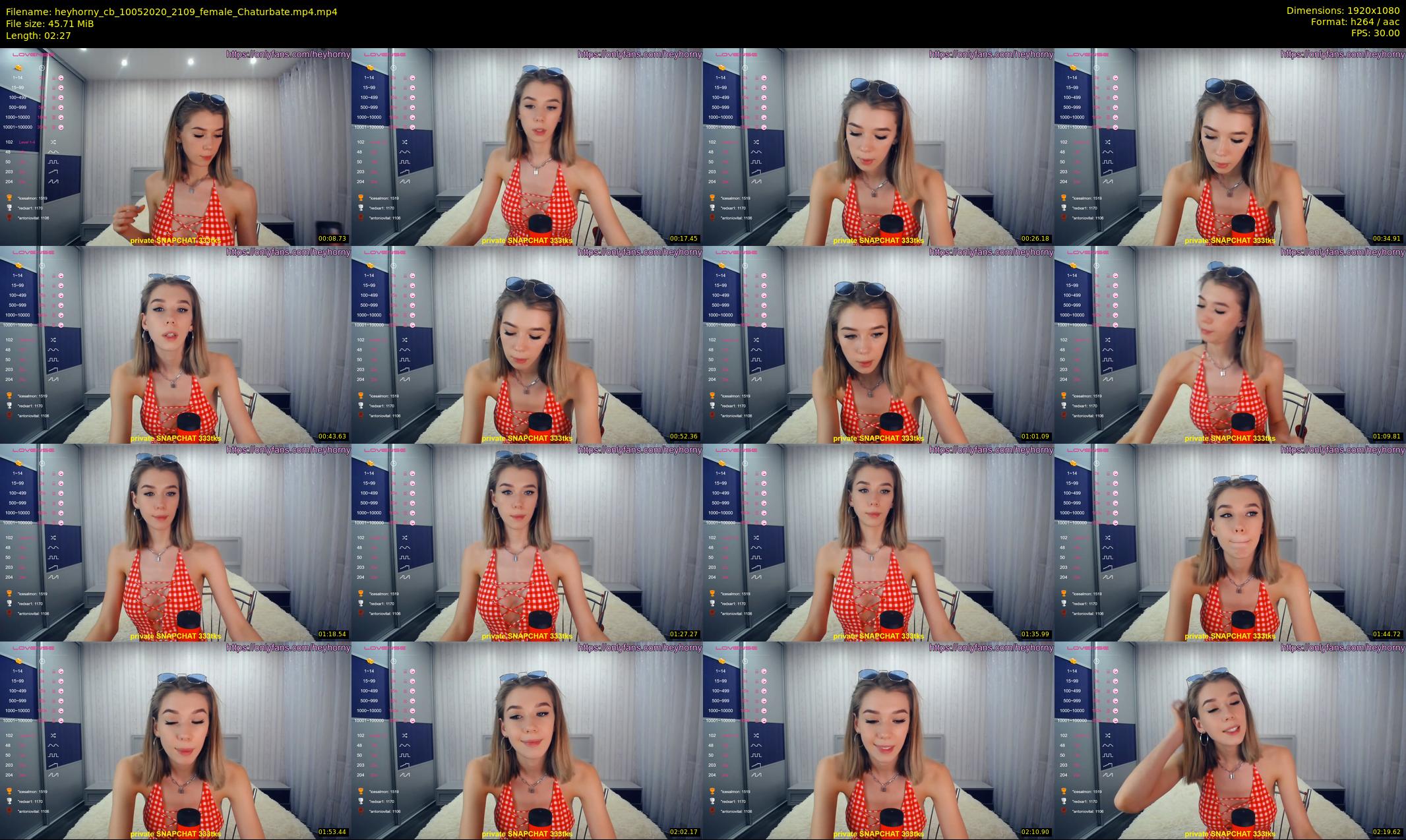 heyhorny_cb — 3 minute Chaturbate couple cam show recording, 1080p, May 10, 2020