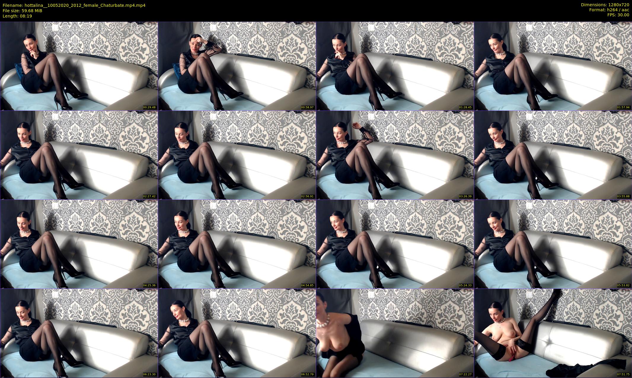 hottalina_ — 9 minute Chaturbate female cam show recording, 720p, May 10, 2020