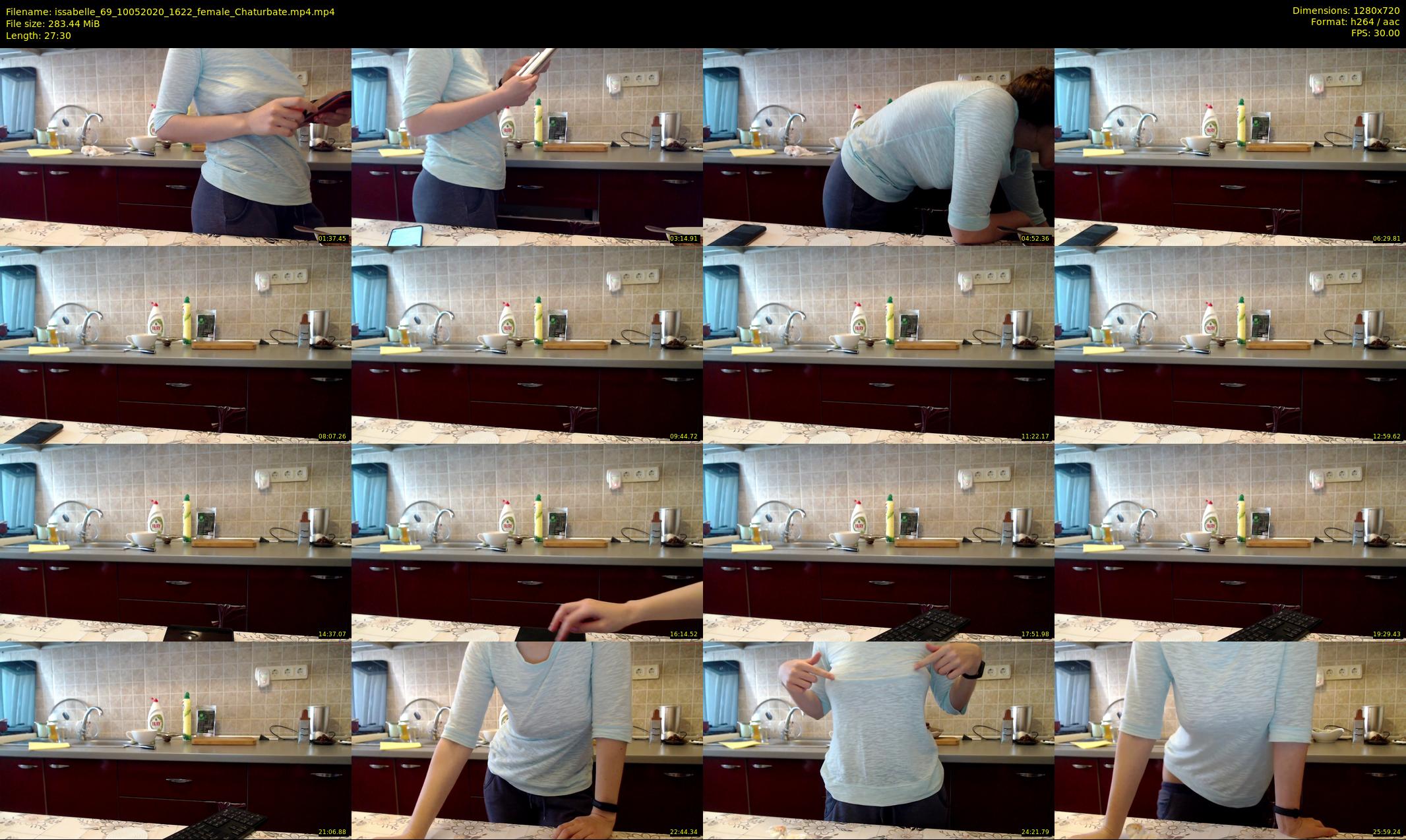issabelle_69 — 28 minute Chaturbate couple cam show recording, 720p, May 10, 2020