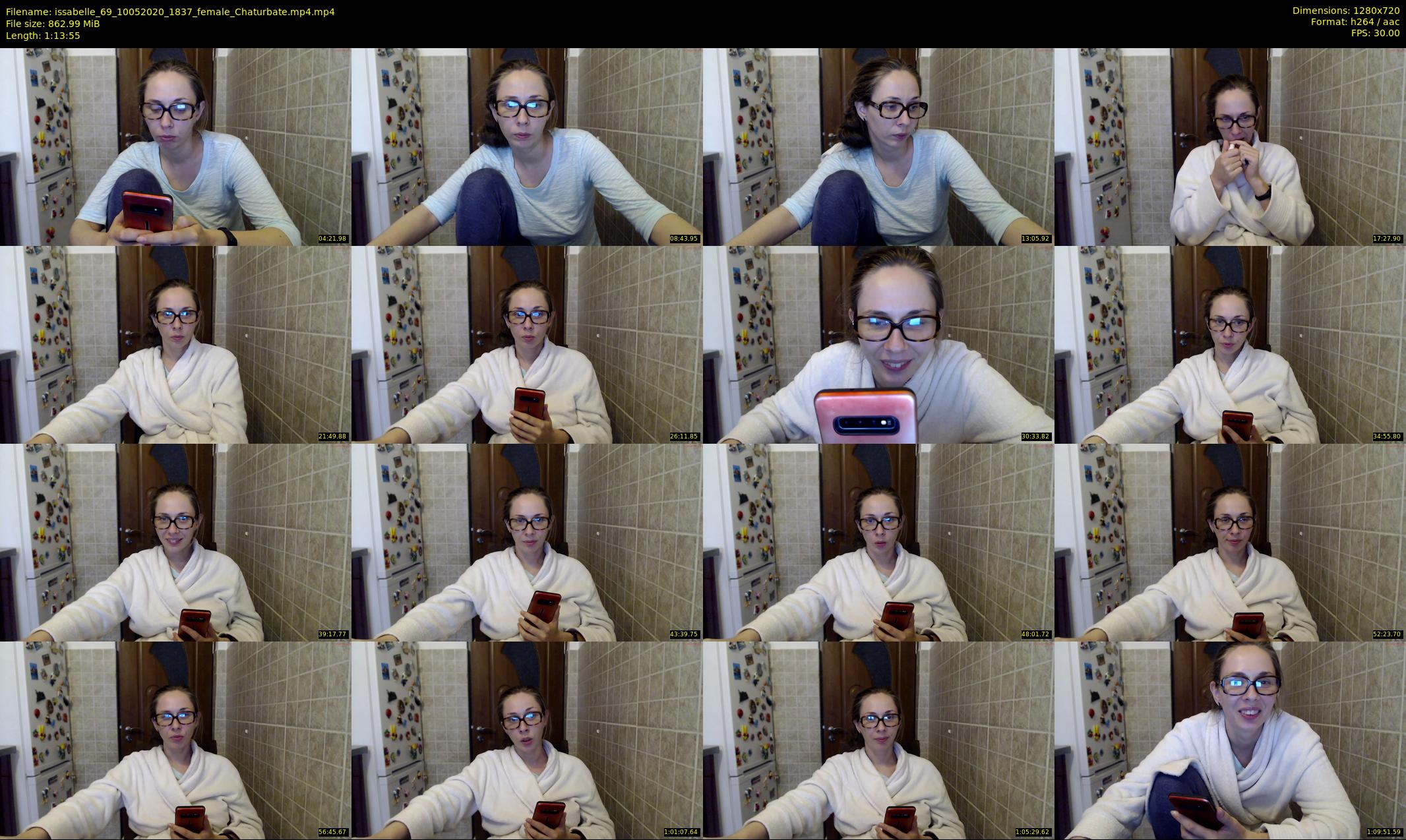 issabelle_69 — 74 minute Chaturbate couple cam show recording, 720p, May 10, 2020