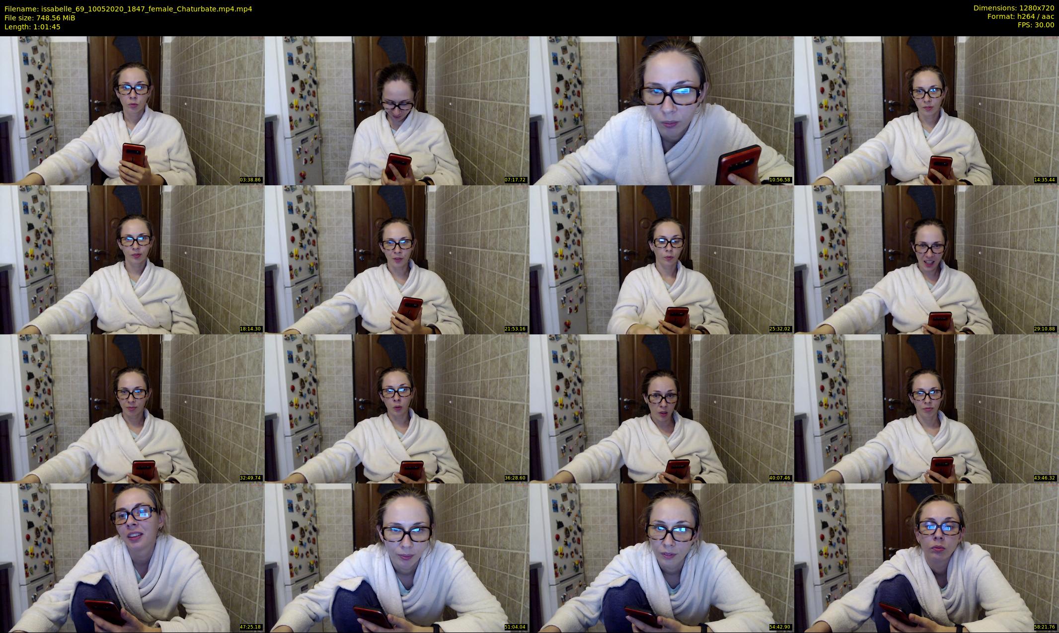 issabelle_69 — 62 minute Chaturbate couple cam show recording, 720p, May 10, 2020
