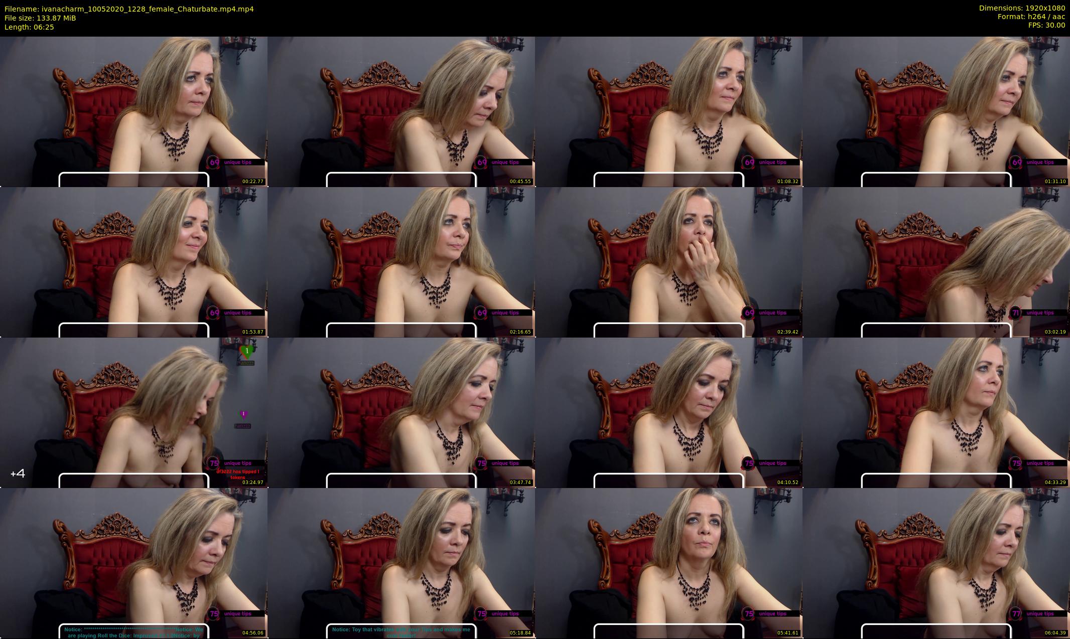 ivanacharm — 7 minute Chaturbate female cam show recording, 1080p, May 10, 2020