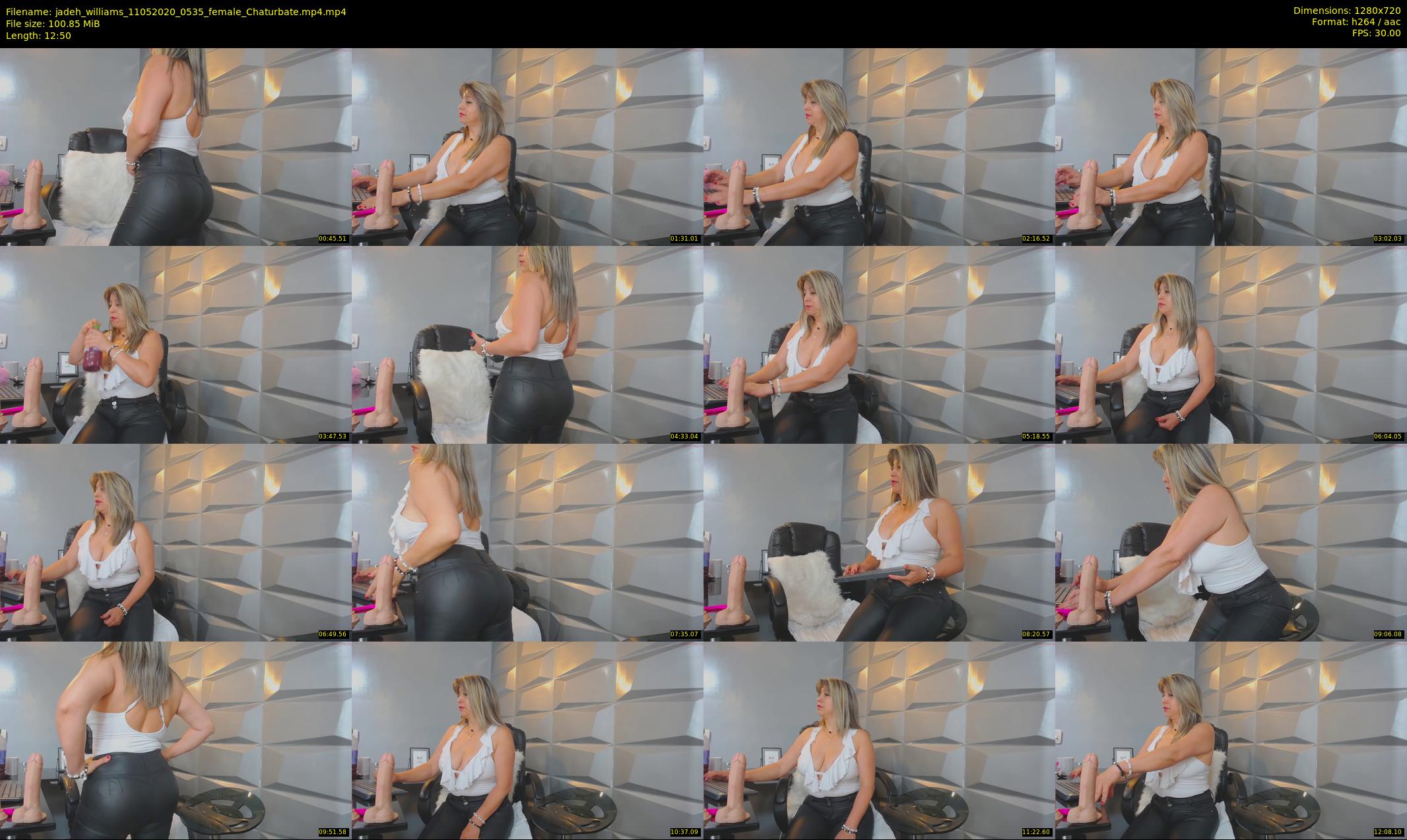 jadeh_williams — 13 minute Chaturbate female cam show recording, 720p, May 11, 2020