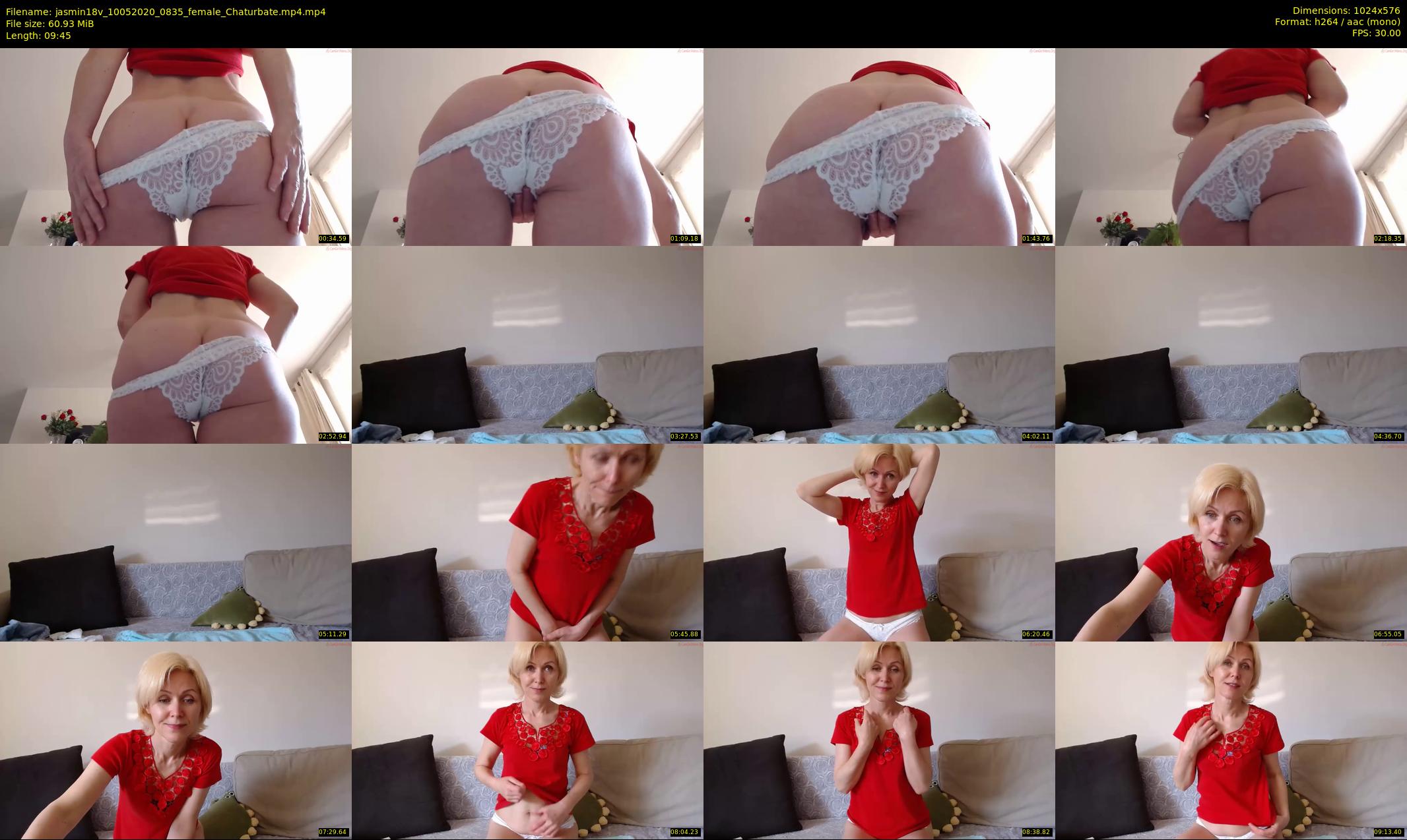 jasmin18v — 10 minute Chaturbate female cam show recording, 480p, May 10, 2020