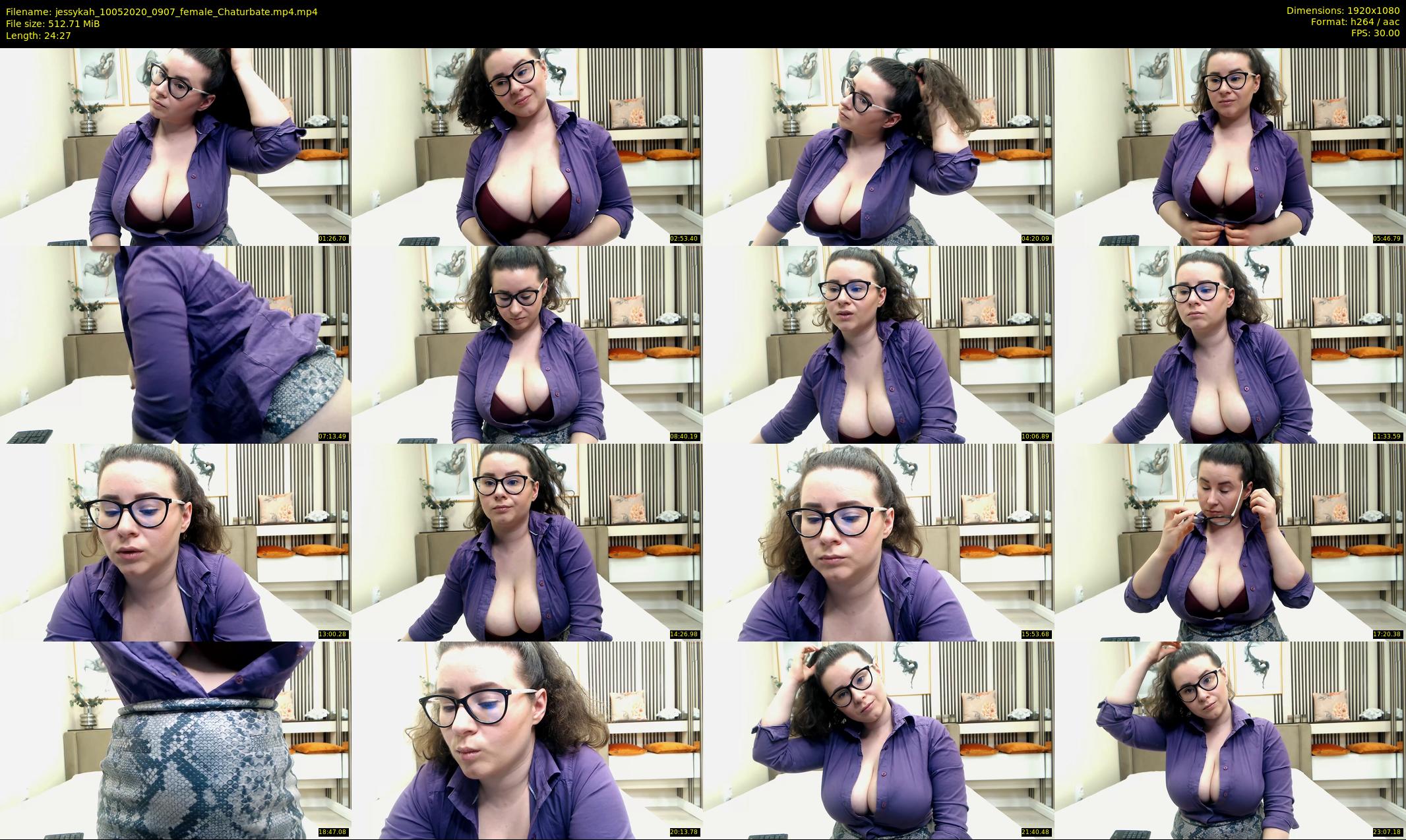jessykah — 25 minute Chaturbate female cam show recording, 1080p, May 10, 2020