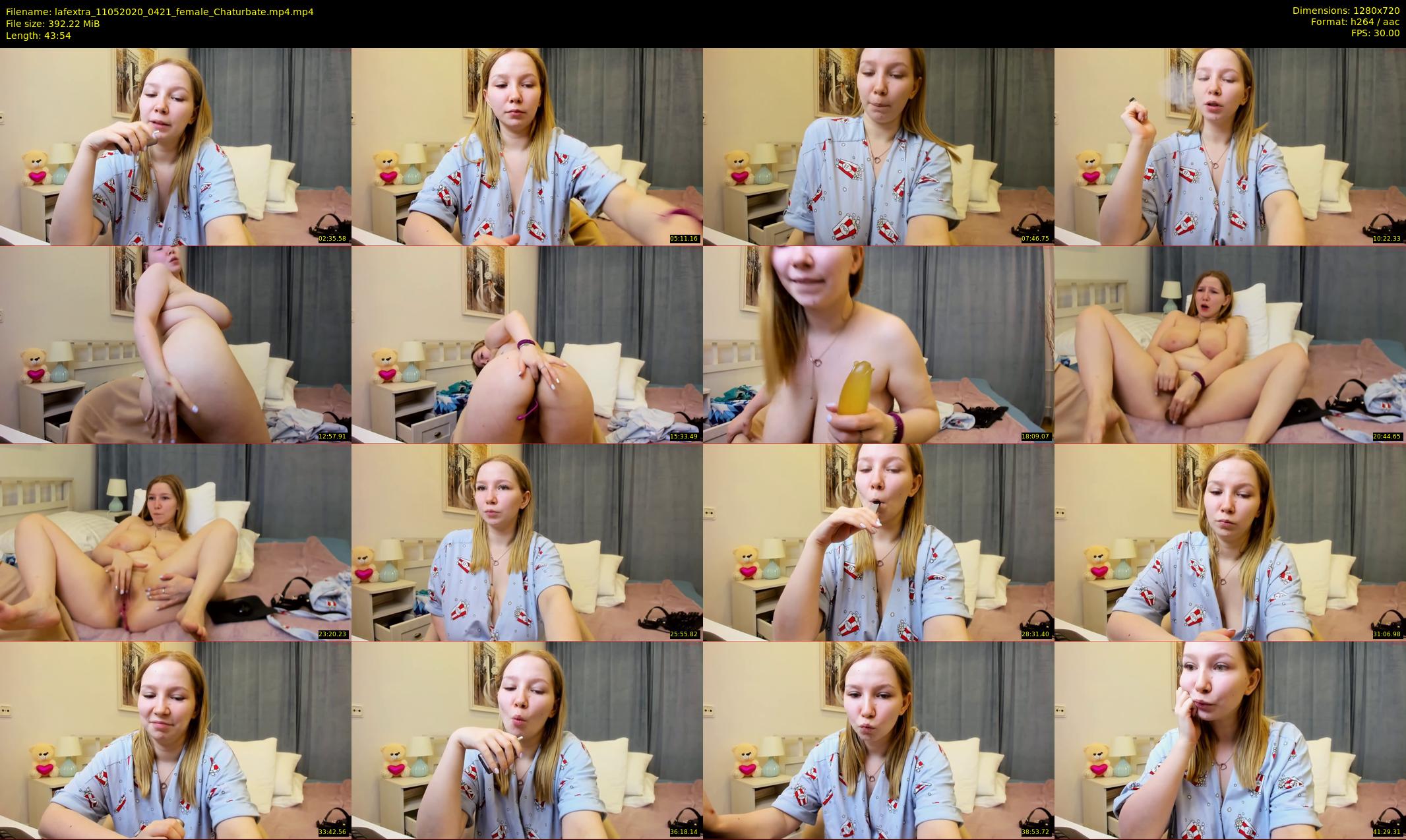 lafextra — 44 minute Chaturbate female cam show recording, 720p, May 11, 2020