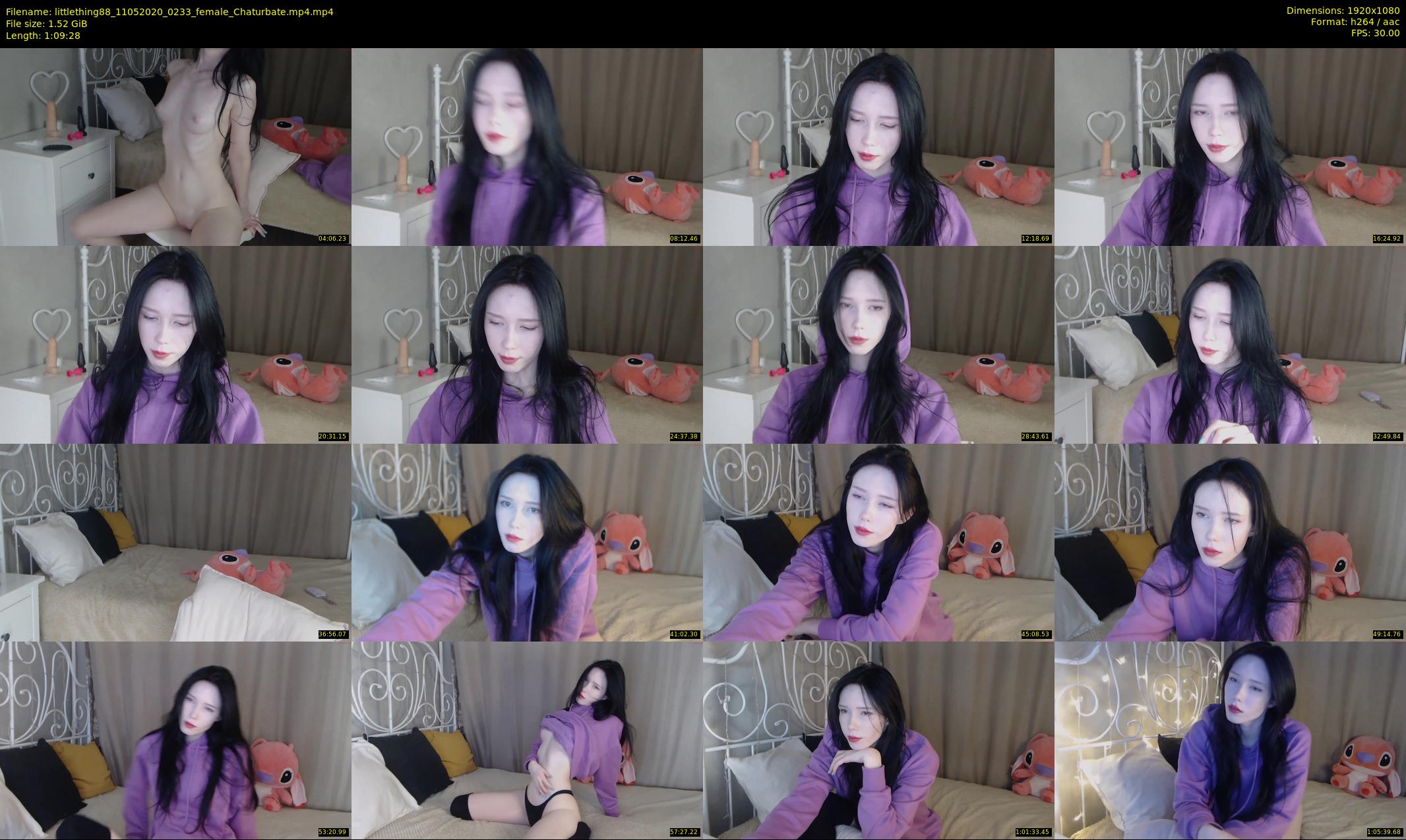 littlething88 — 70 minute Chaturbate female cam show recording, 1080p, May 11, 2020