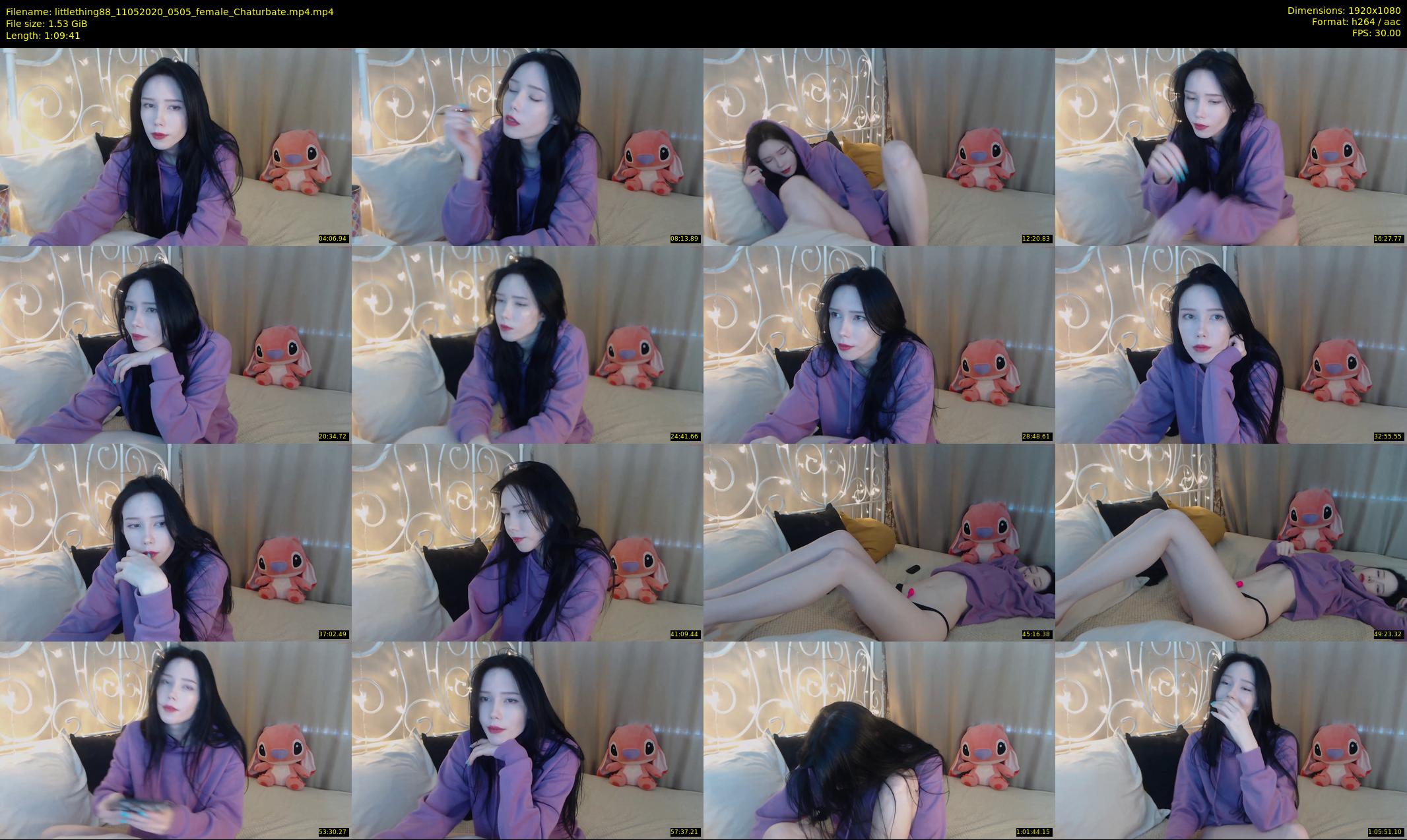 littlething88 — 70 minute Chaturbate female cam show recording, 1080p, May 11, 2020