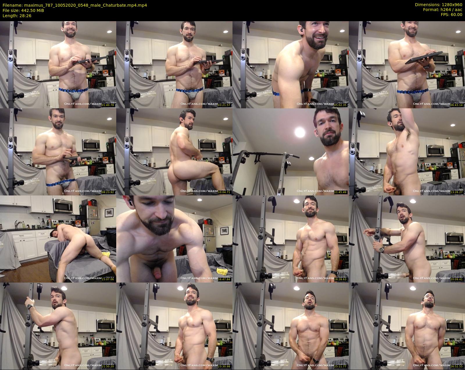 maximus_787 — 29 minute Chaturbate male cam show recording, 720p, May 10, 2020
