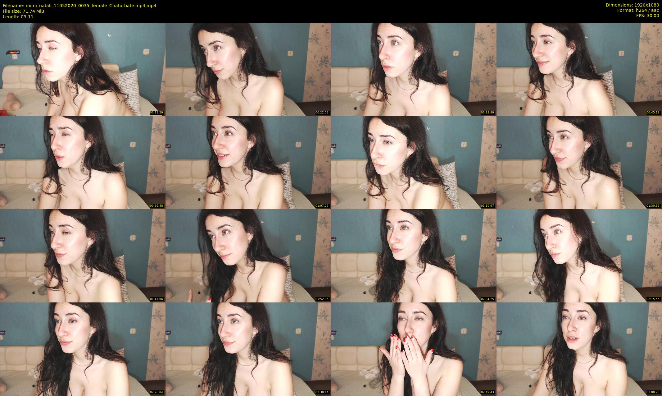 mimi_natali — 4 minute Chaturbate female cam show recording, 1080p, May 11, 2020